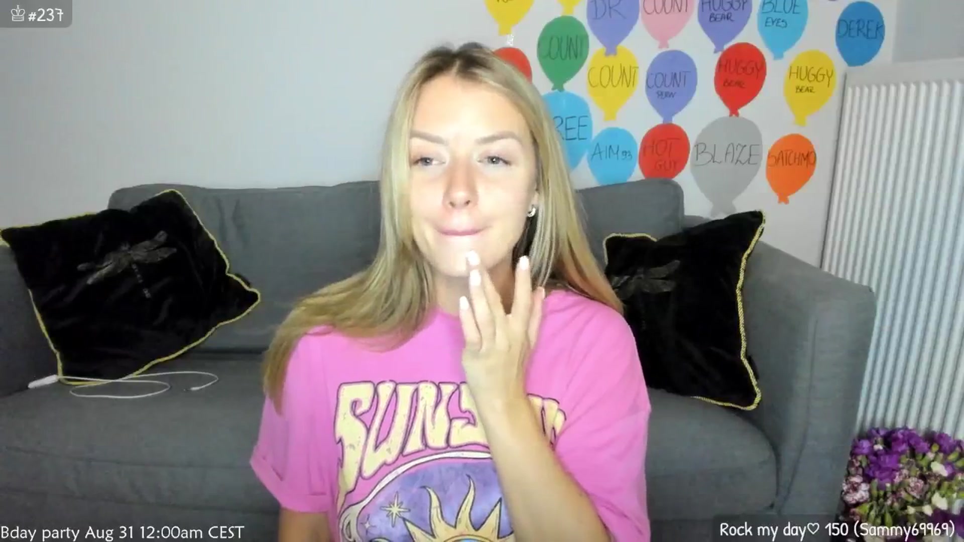 Gallery image thumbnail from MirBee's myfreecams stream on, 08/18/2025, 24:46 image 2 of 20