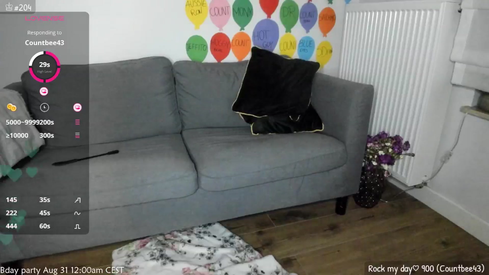 Gallery image thumbnail from MirBee's myfreecams stream on, 08/19/2025, 24:04 image 16 of 20