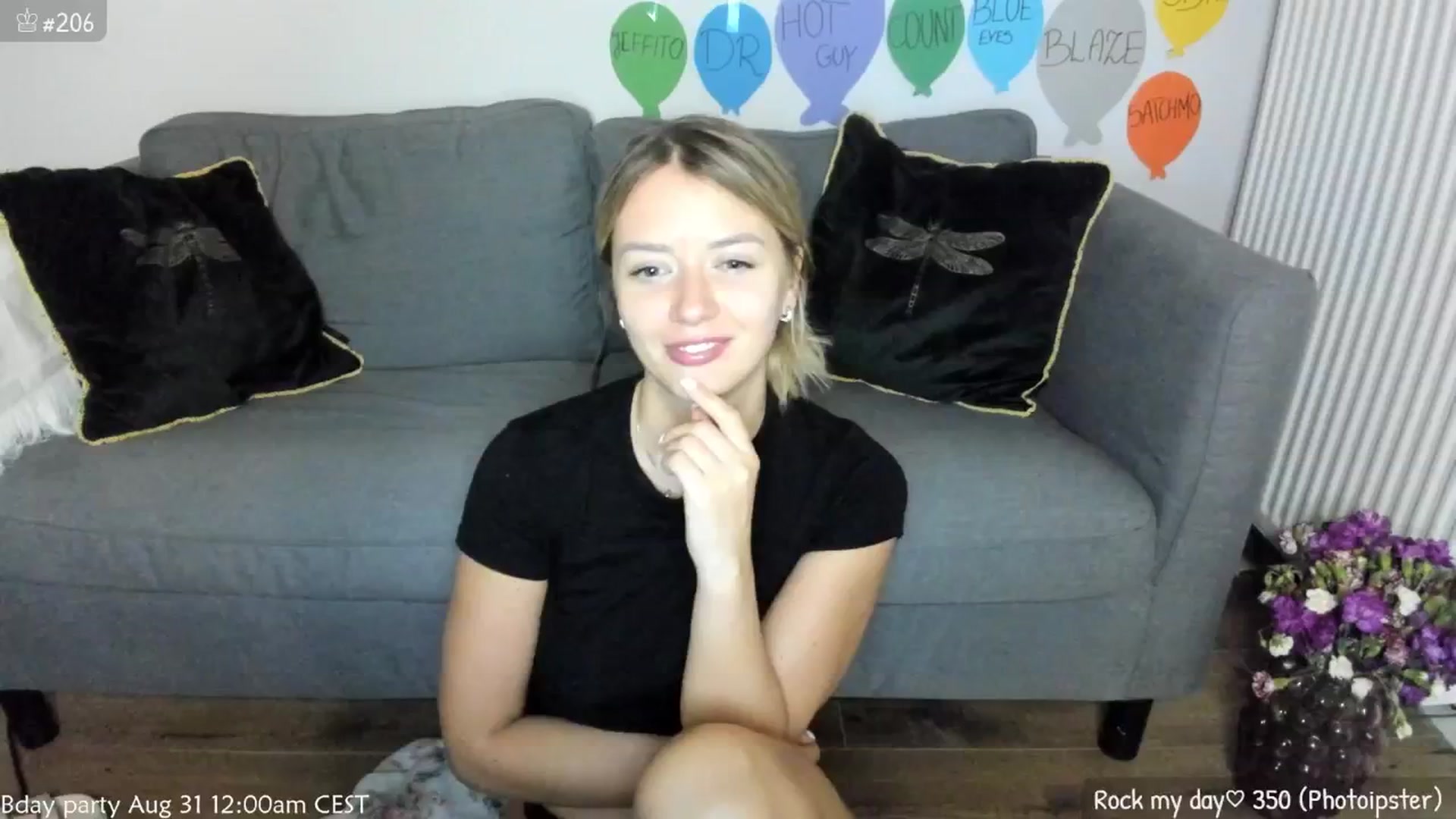 Gallery image thumbnail from MirBee's myfreecams stream on, 08/20/2025, 24:05 image 4 of 20