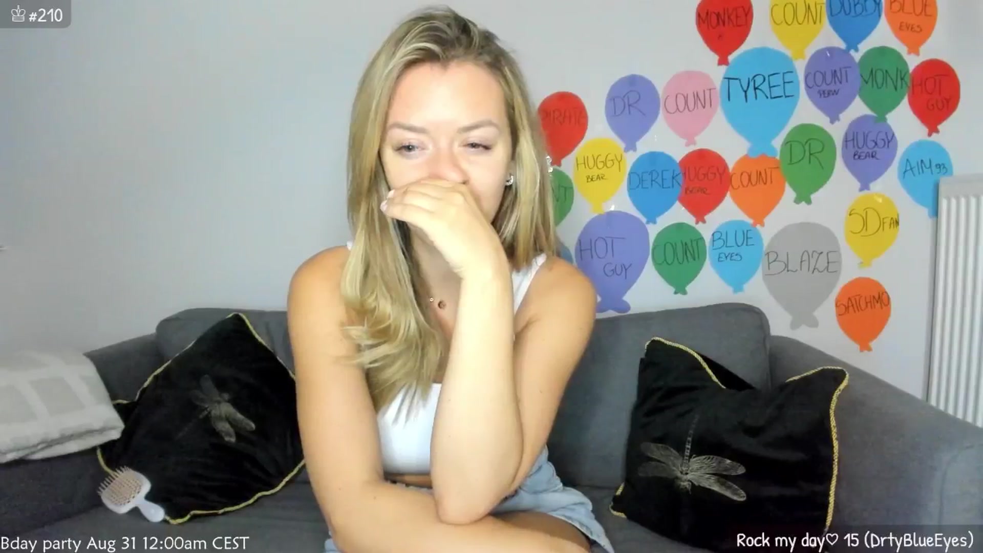 Gallery image thumbnail from MirBee's myfreecams stream on, 08/20/2025, 22:56 image 14 of 20