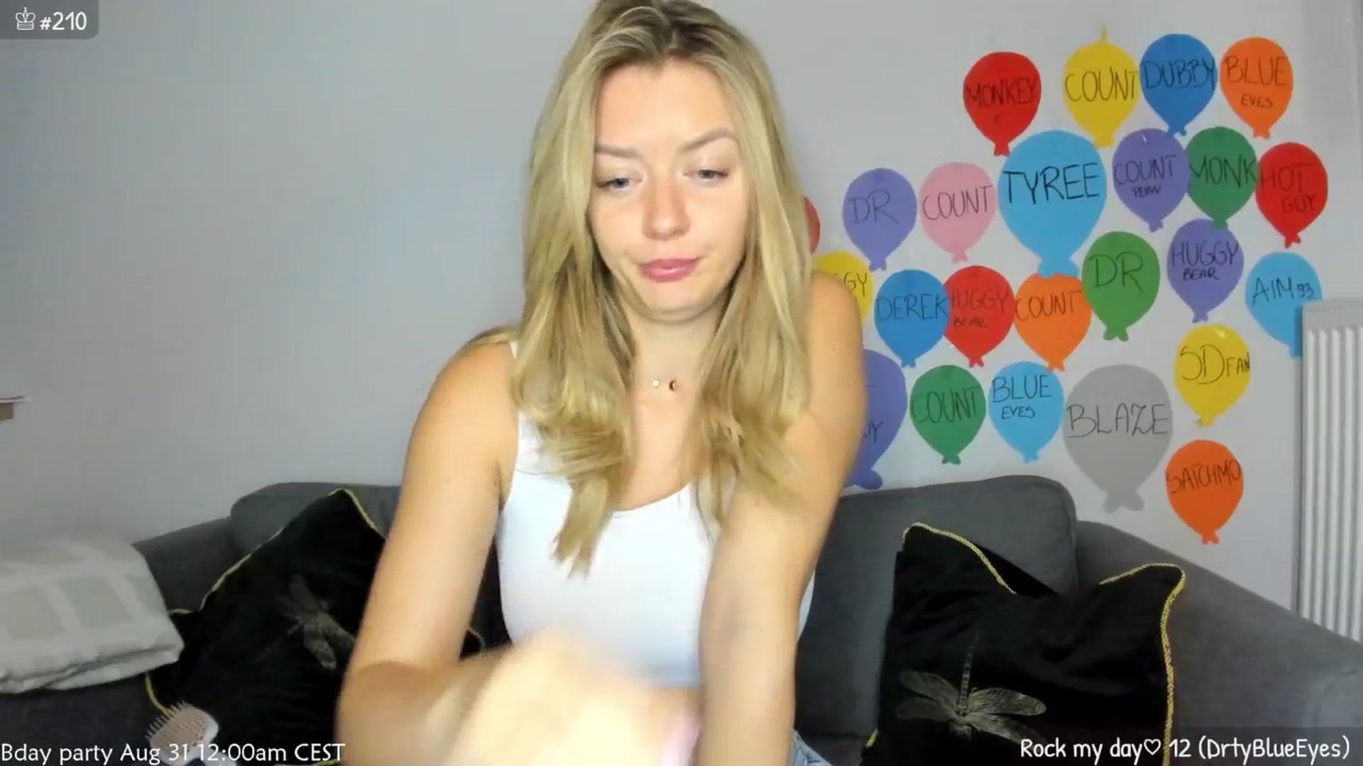 Gallery image thumbnail from MirBee's myfreecams stream on, 08/20/2025, 22:56 image 12 of 20
