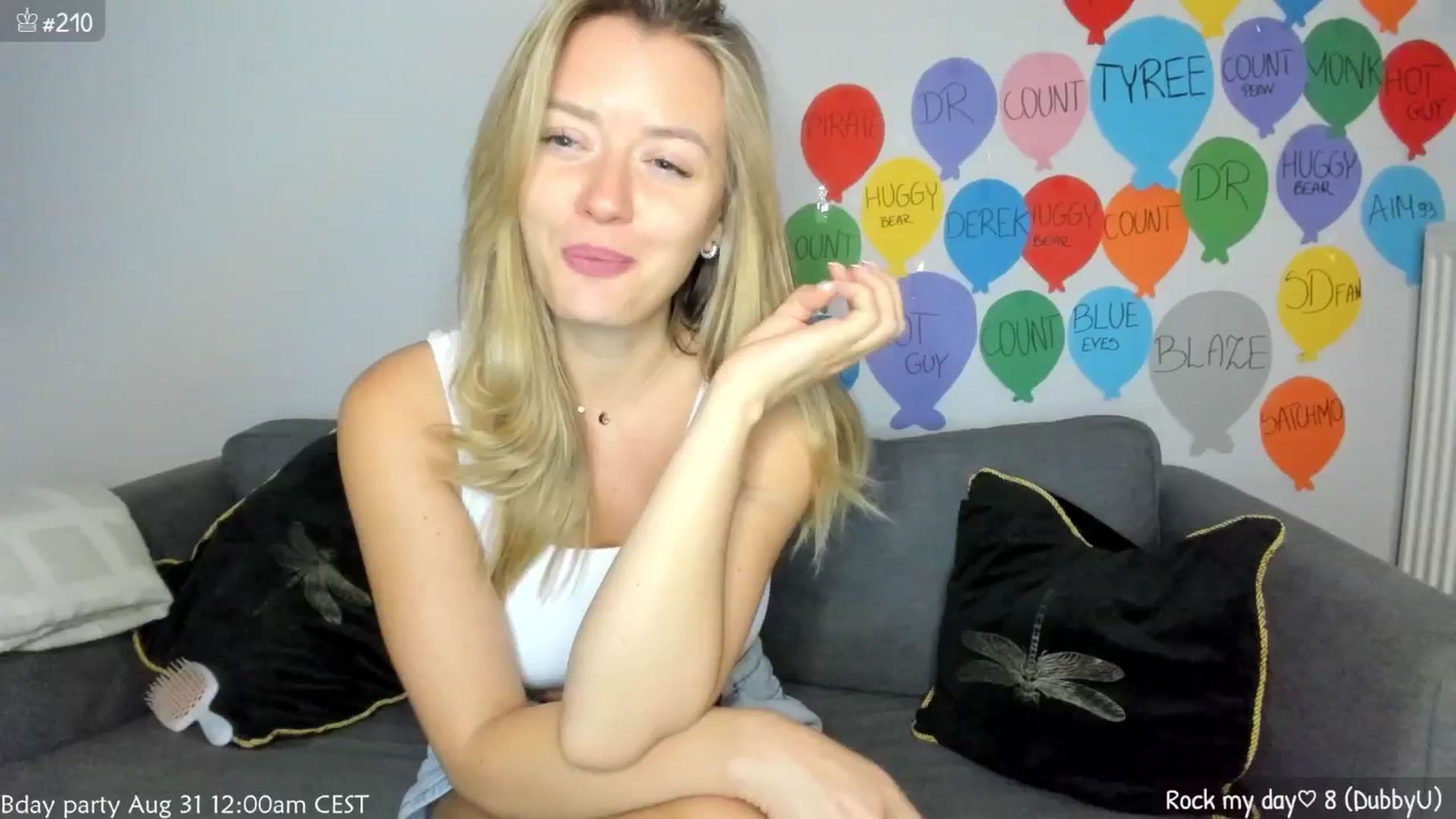 Gallery image thumbnail from MirBee's myfreecams stream on, 08/20/2025, 22:56 image 9 of 20