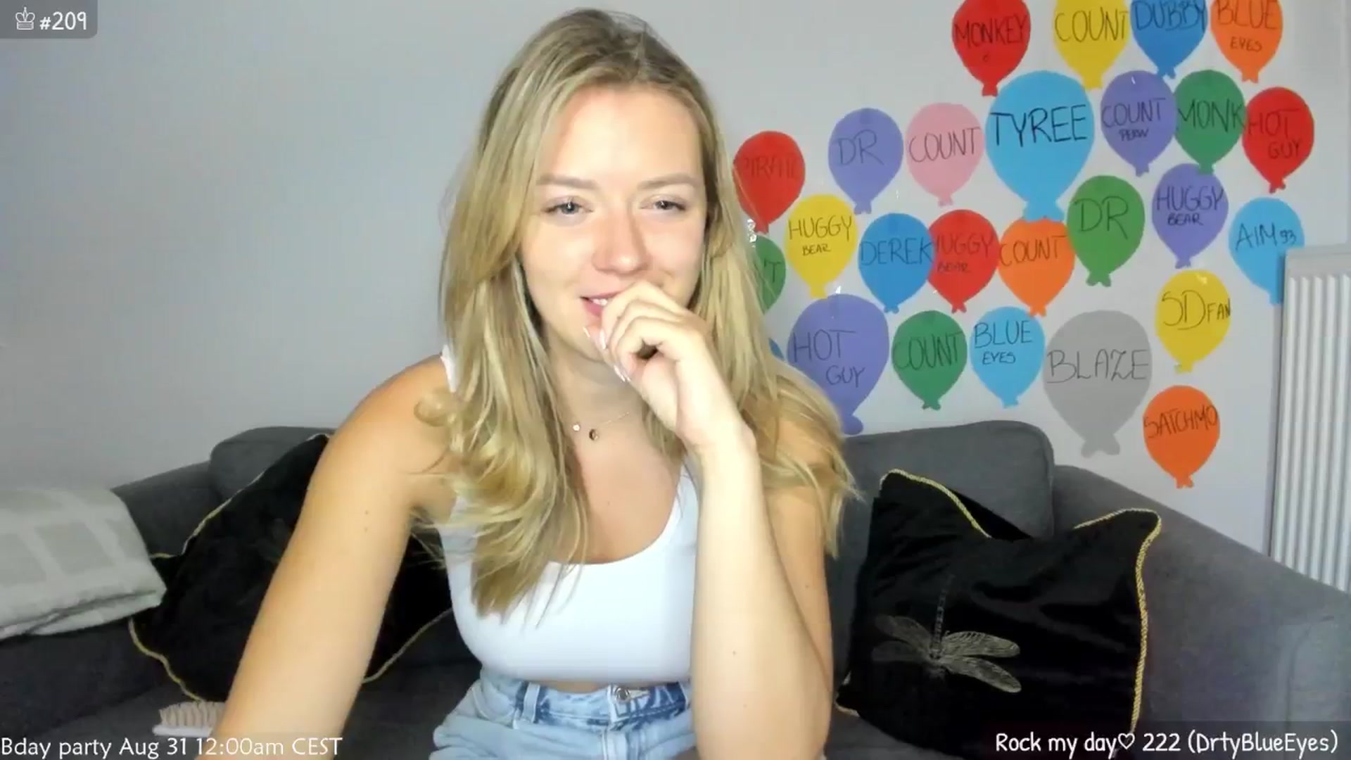 Gallery image thumbnail from MirBee's myfreecams stream on, 08/20/2025, 22:56 image 18 of 20