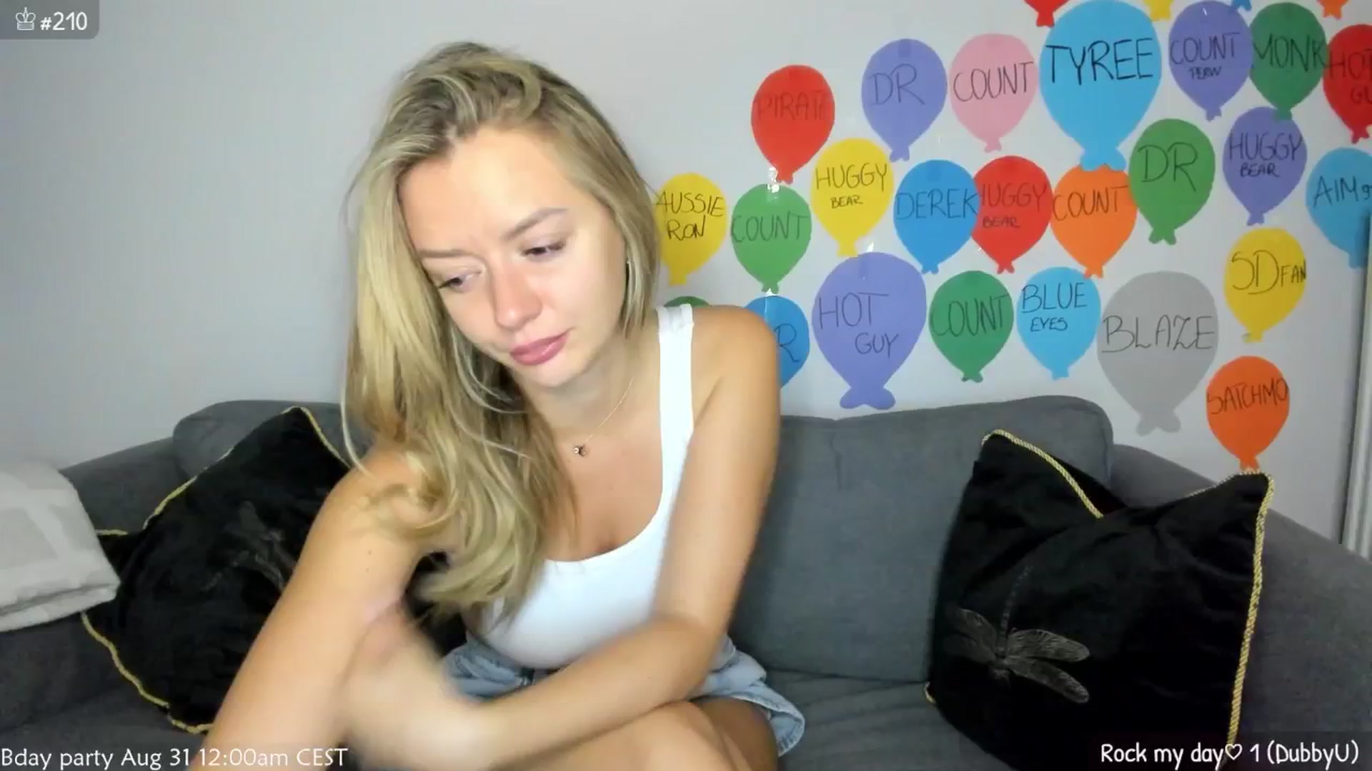 Gallery image thumbnail from MirBee's myfreecams stream on, 08/20/2025, 22:56 image 4 of 20