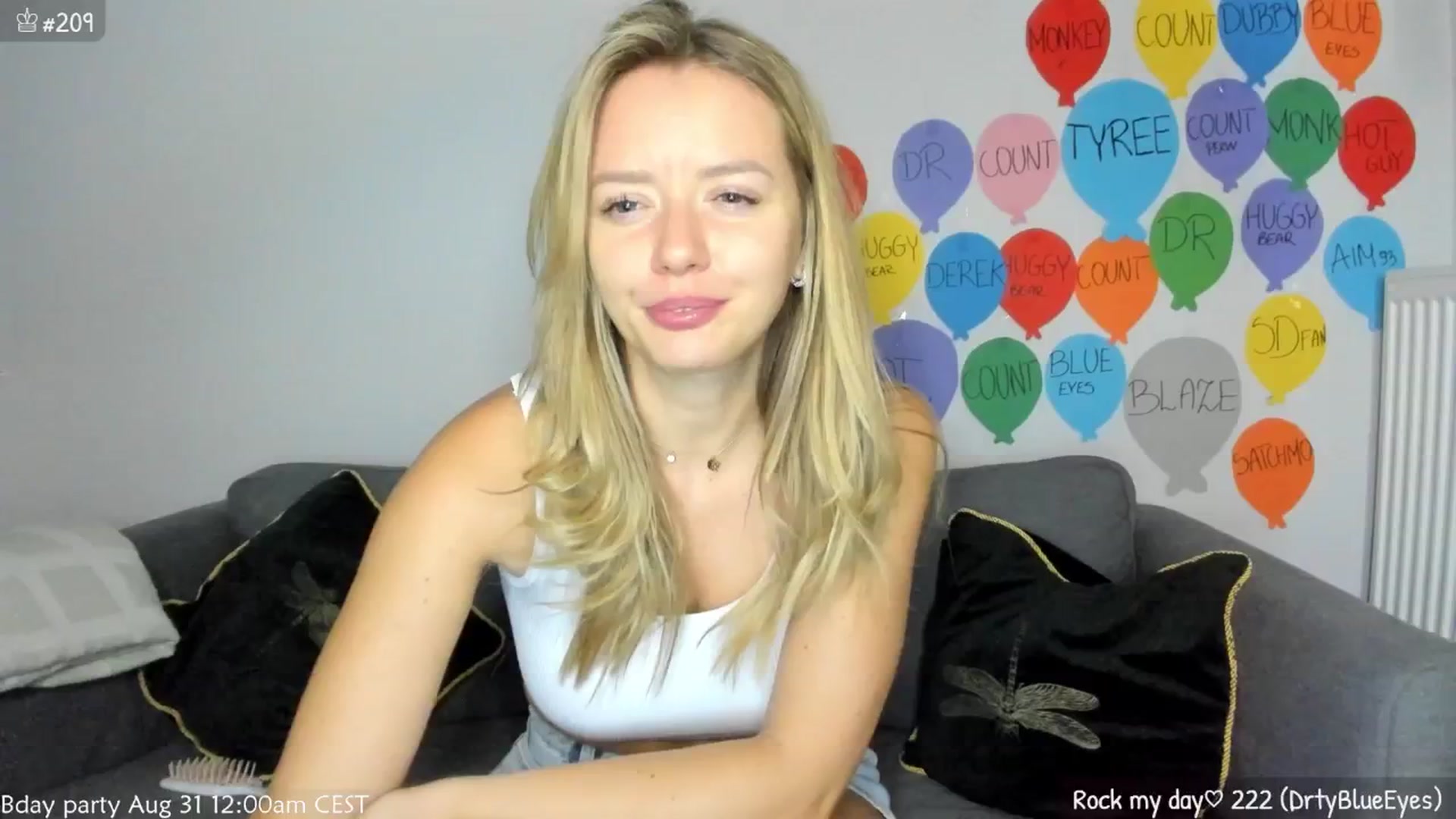 Gallery image thumbnail from MirBee's myfreecams stream on, 08/20/2025, 22:56 image 17 of 20