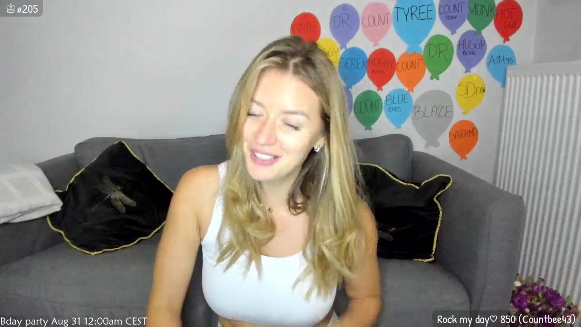 Gallery image thumbnail from MirBee's myfreecams stream on, 08/21/2025, 24:56 image 6 of 20