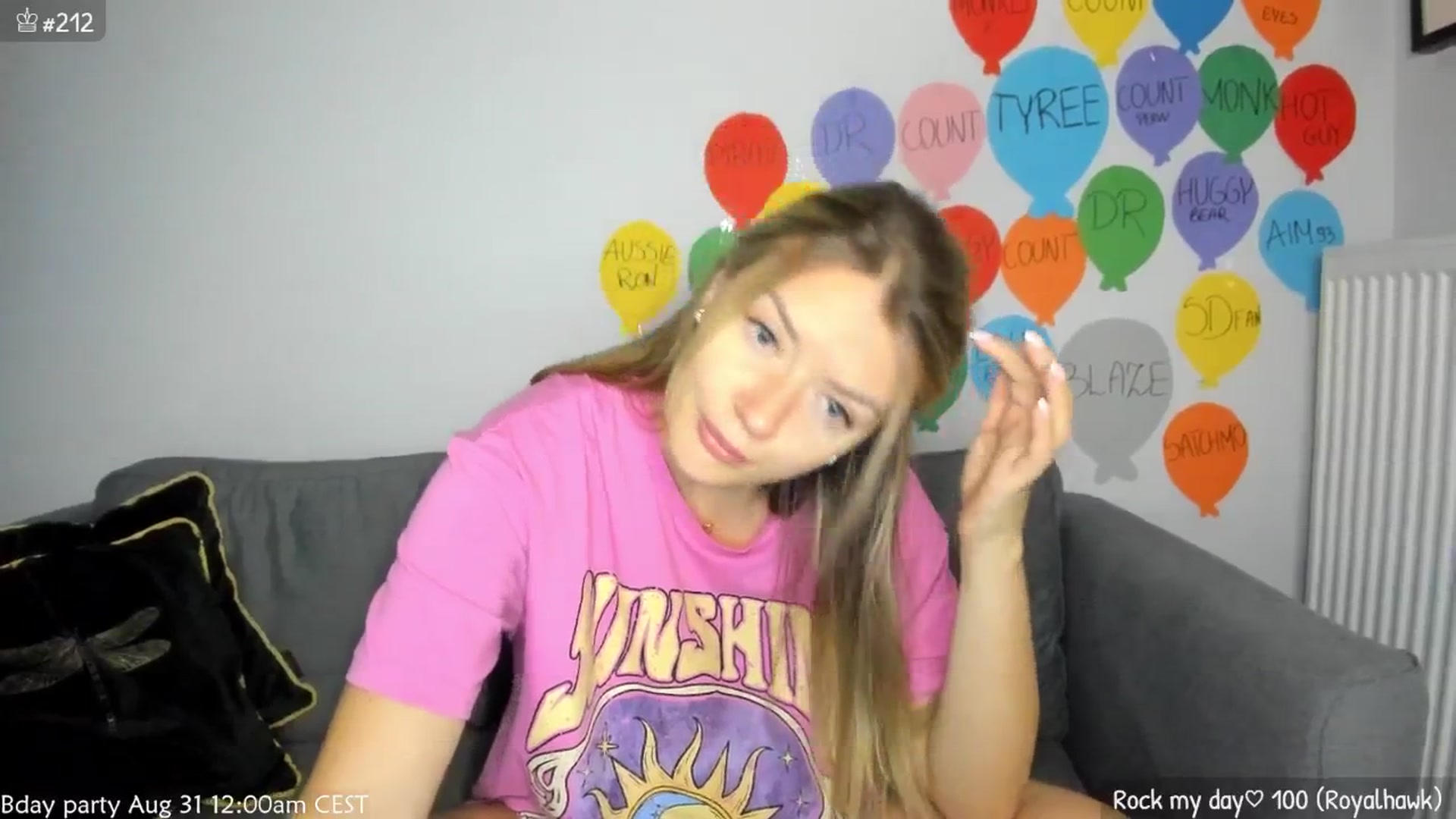 Gallery image thumbnail from MirBee's myfreecams stream on, 08/22/2025, 24:04 image 5 of 20