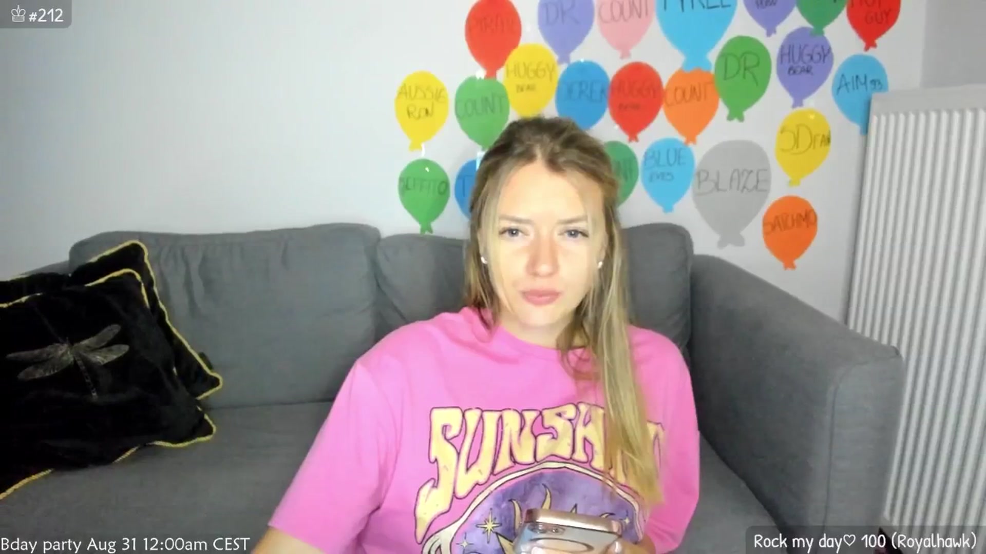 Gallery image thumbnail from MirBee's myfreecams stream on, 08/22/2025, 24:04 image 6 of 20