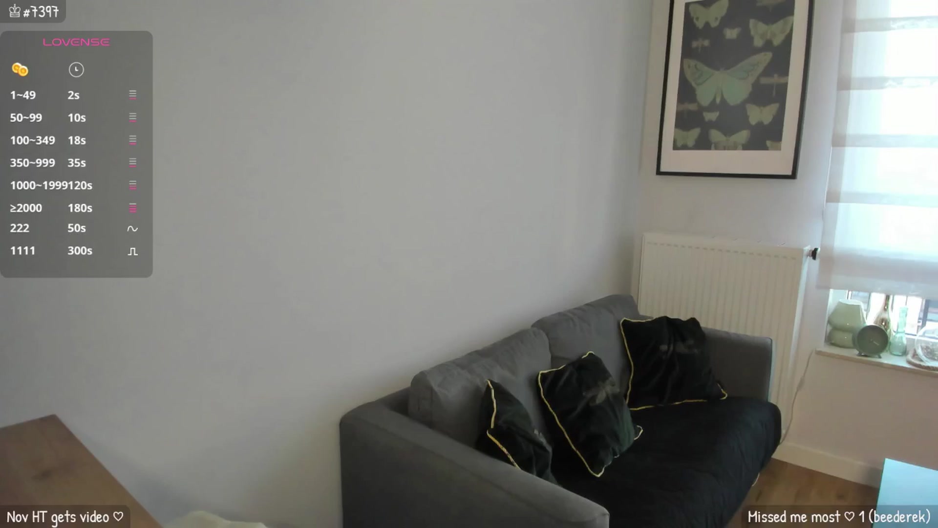 Gallery image thumbnail from MirBee's myfreecams stream on, 11/07/2025, 16:22 image 4 of 20