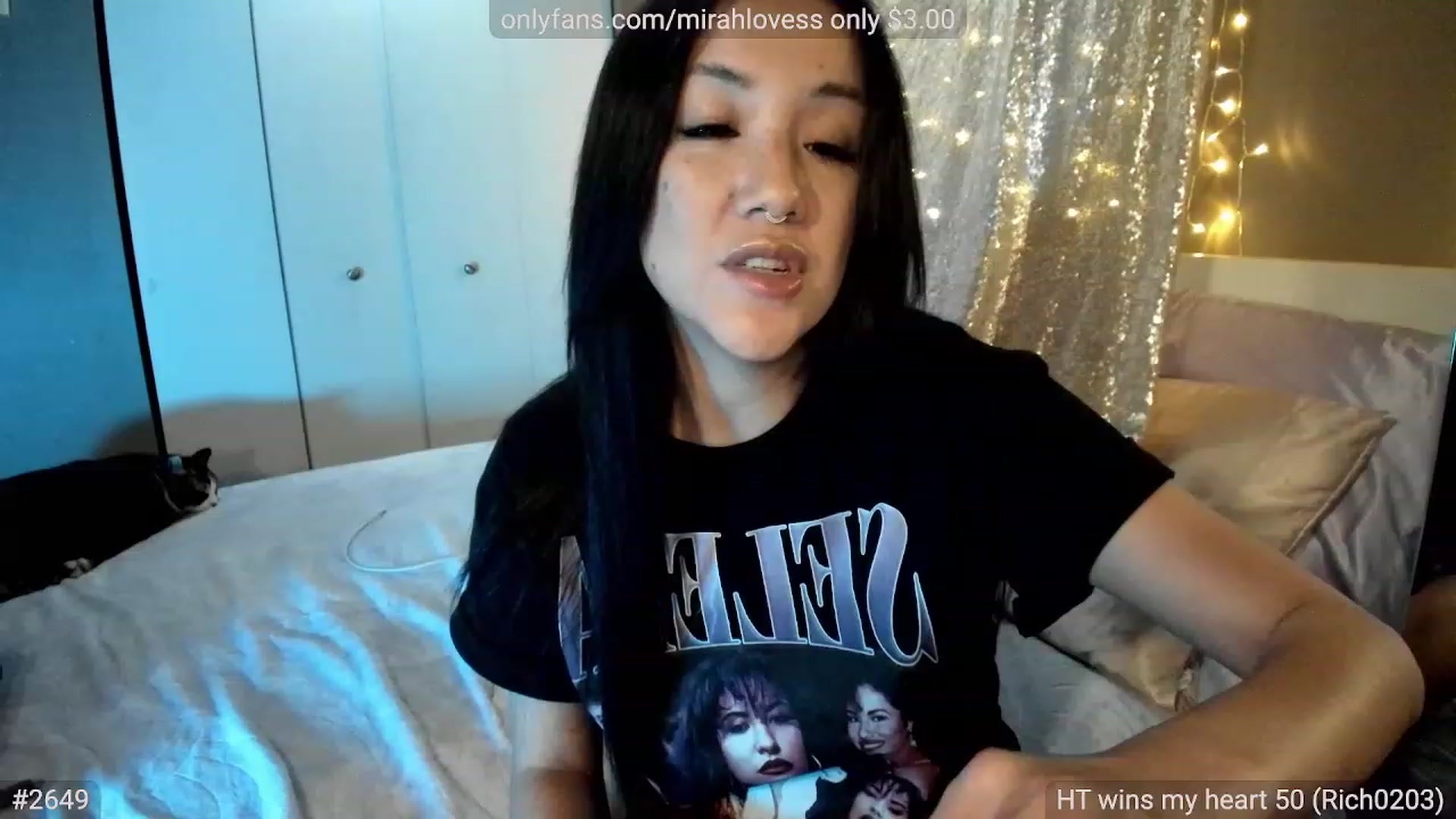 Gallery image thumbnail from Mirah's myfreecams stream on, 01/14/2023, 04:41 image 1 of 20
