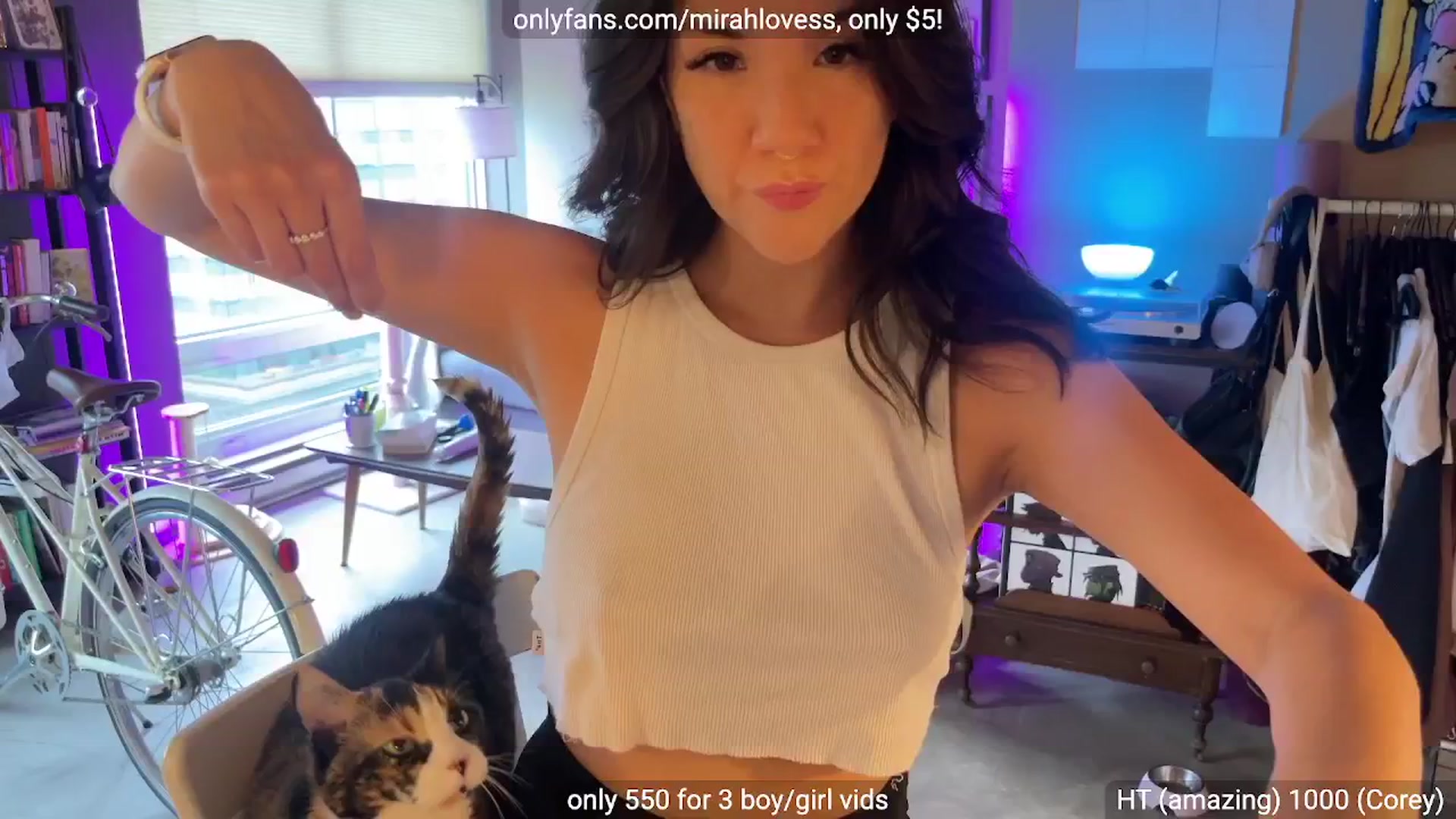 Gallery image thumbnail from Mirah's myfreecams stream on, 08/08/2025, 02:22 image 2 of 20