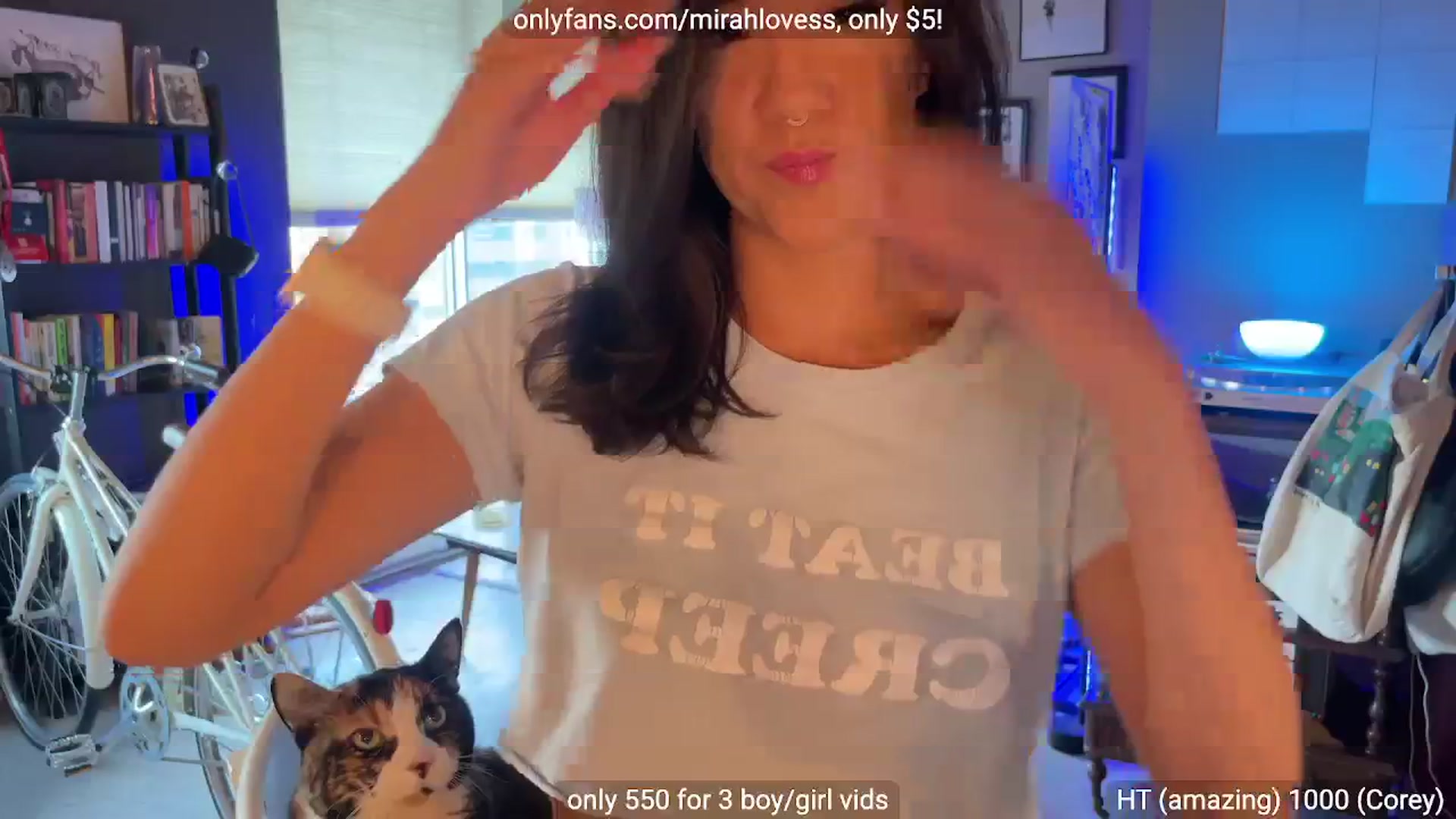 Gallery image thumbnail from Mirah's myfreecams stream on, 08/15/2025, 02:21 image 20 of 20