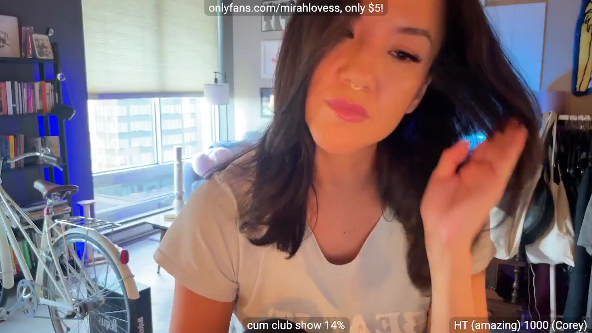Gallery image thumbnail from Mirah's myfreecams stream on, 08/15/2025, 02:21 image 7 of 20