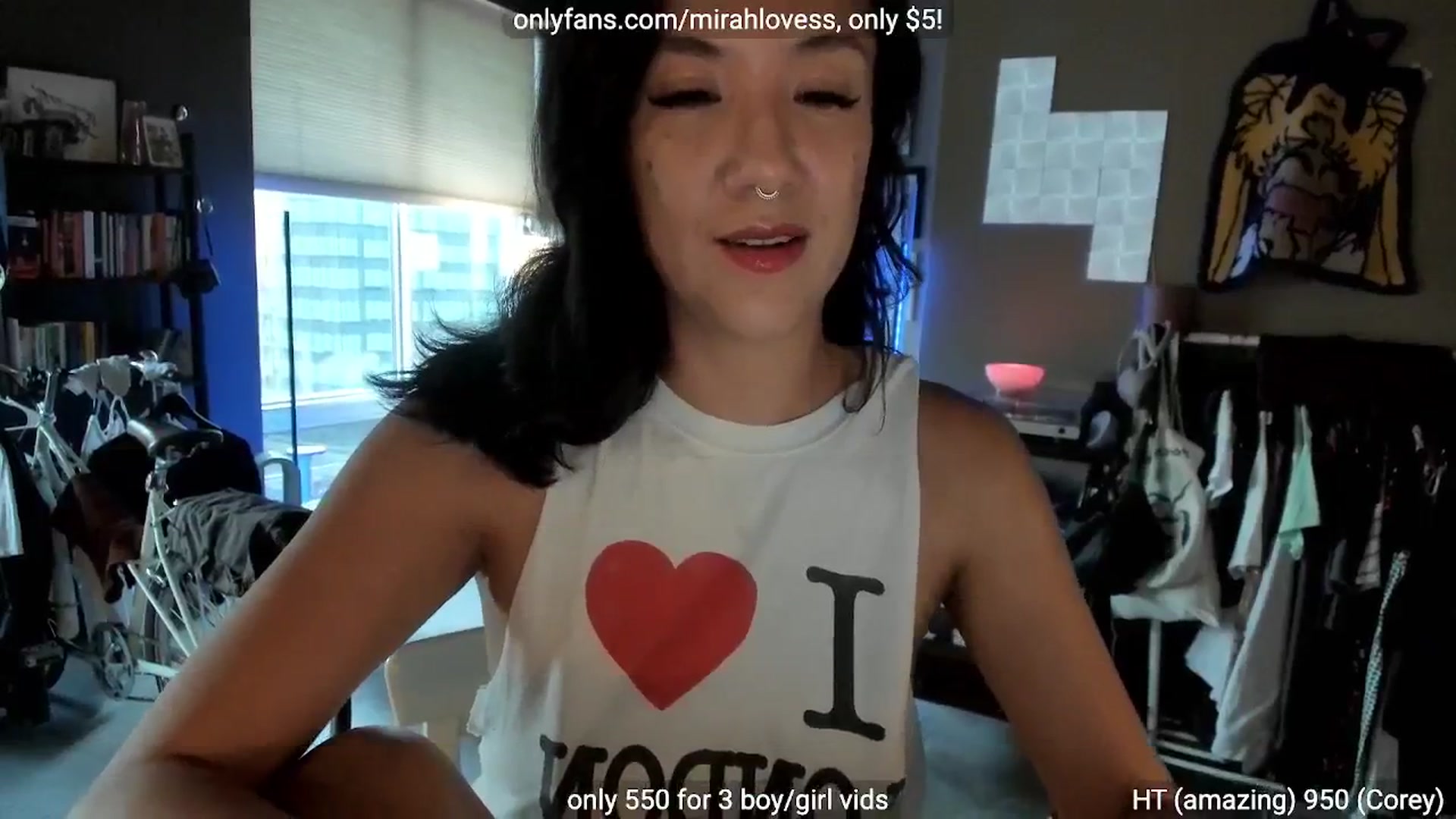 Gallery image thumbnail from Mirah's myfreecams stream on, 08/26/2025, 02:34 image 8 of 20