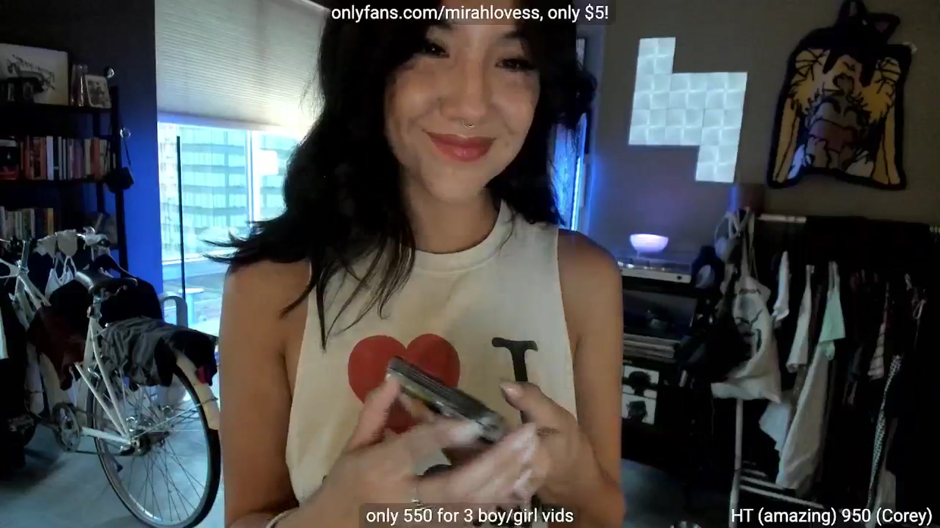 Gallery image thumbnail from Mirah's myfreecams stream on, 08/26/2025, 02:34 image 19 of 20