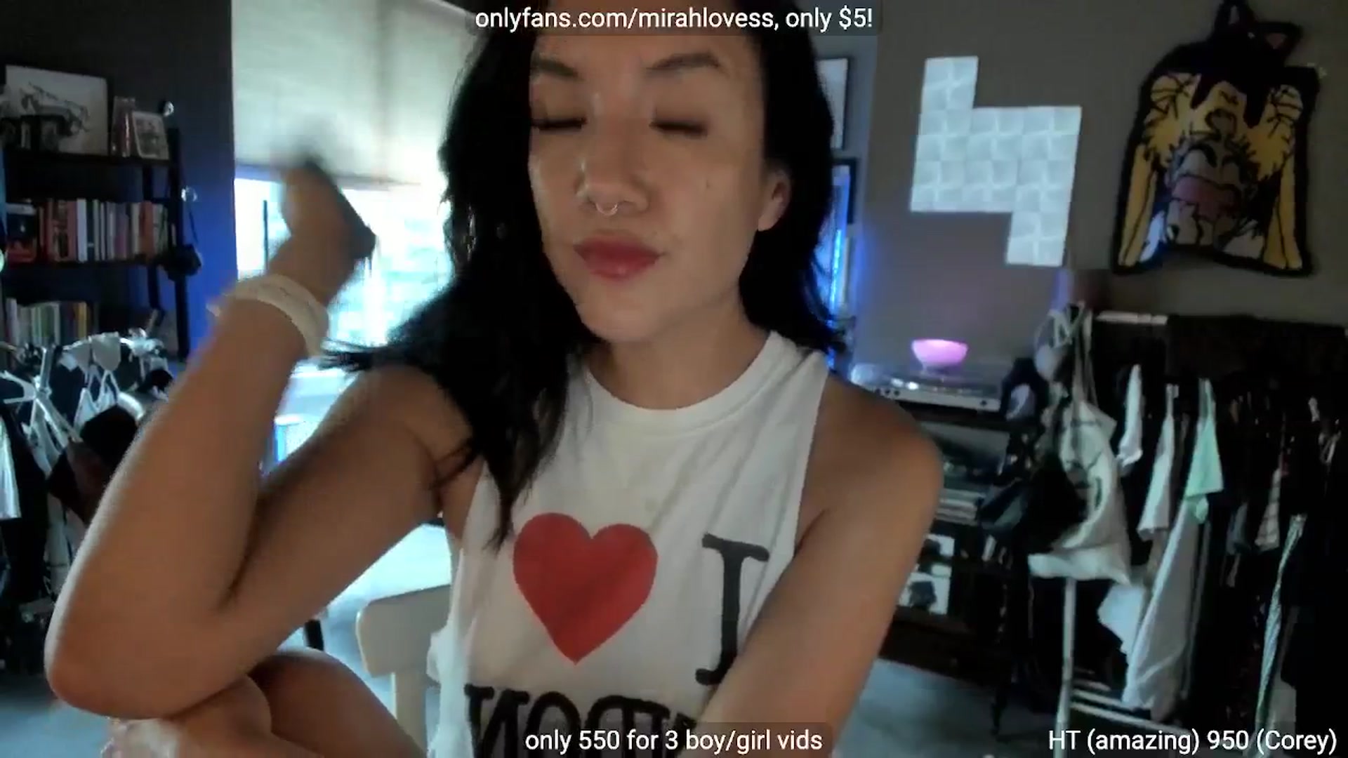Gallery image thumbnail from Mirah's myfreecams stream on, 08/26/2025, 02:34 image 7 of 20