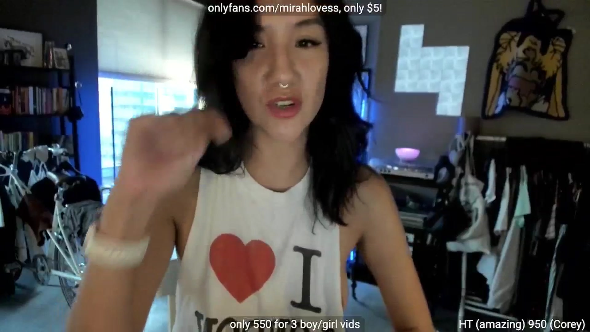 Gallery image thumbnail from Mirah's myfreecams stream on, 08/26/2025, 02:34 image 16 of 20