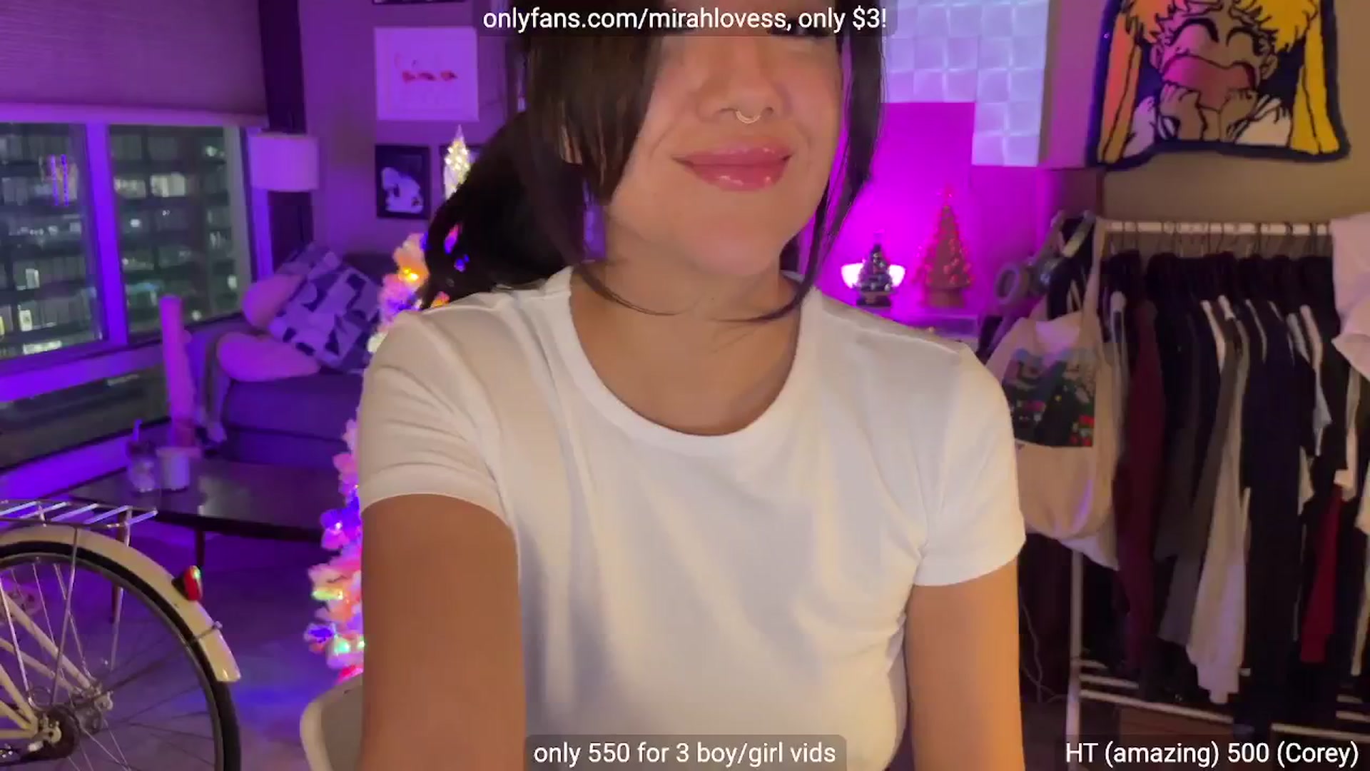 Gallery image thumbnail from Mirah's myfreecams stream on, 12/18/2025, 04:17 image 2 of 20