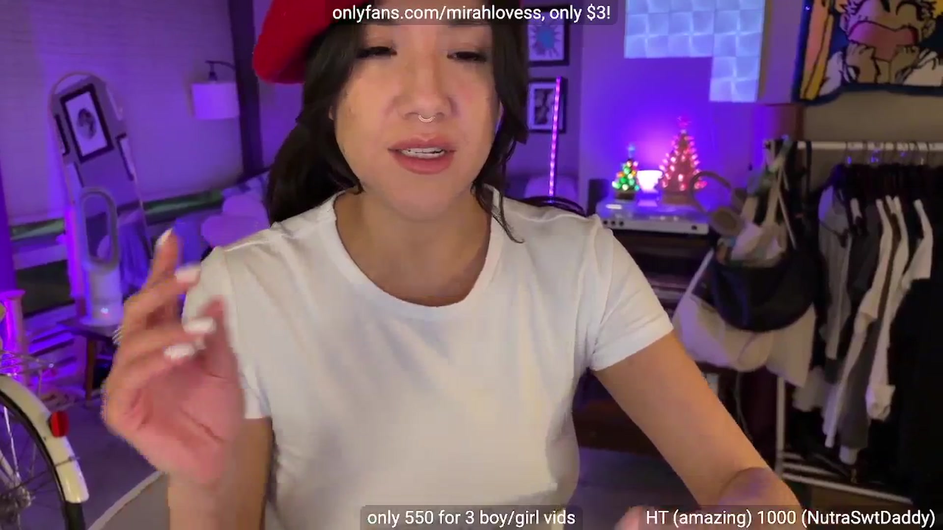 Gallery image thumbnail from Mirah's myfreecams stream on, 12/24/2025, 05:01 image 14 of 20