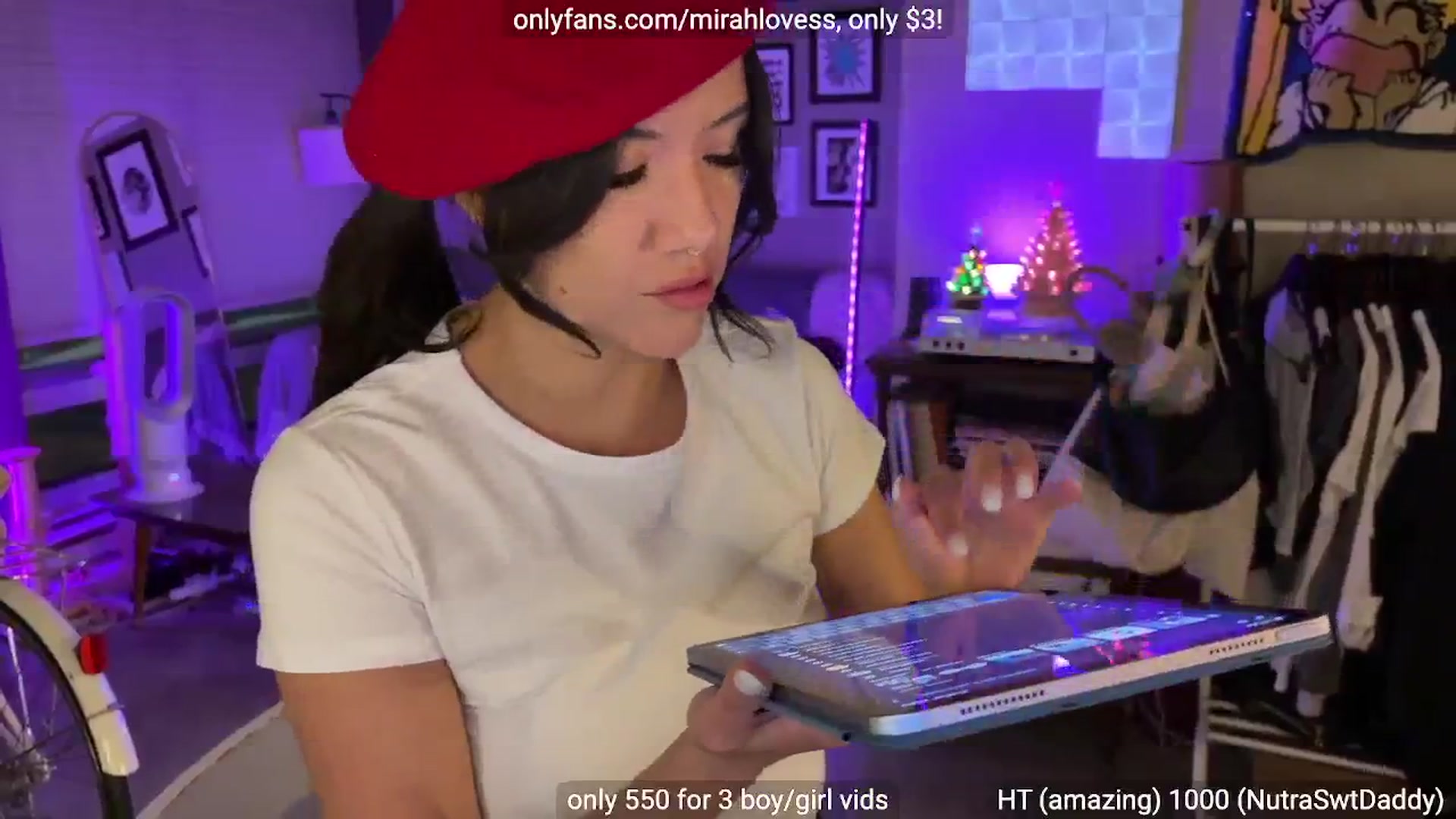 Gallery image thumbnail from Mirah's myfreecams stream on, 12/24/2025, 05:01 image 15 of 20