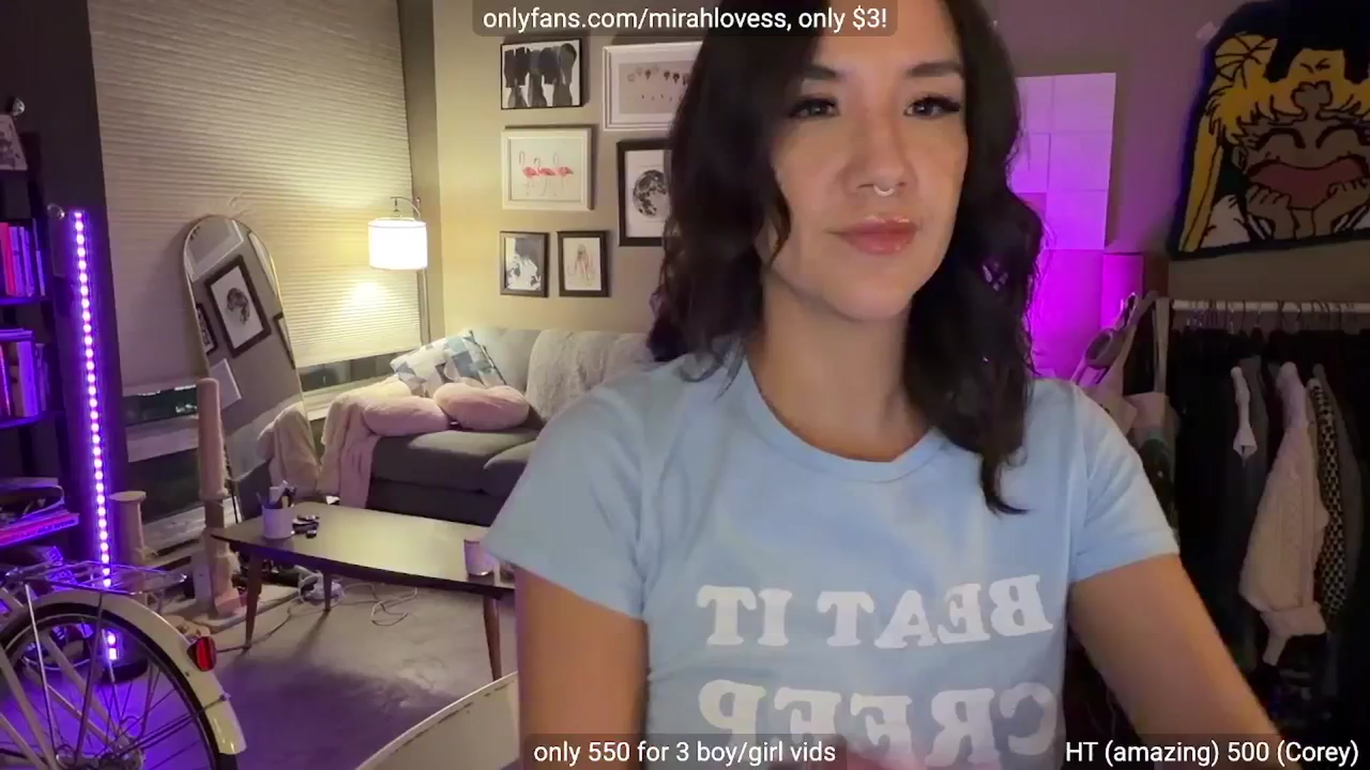 Gallery image thumbnail from Mirah's myfreecams stream on, 01/12/2026, 03:32 image 16 of 20