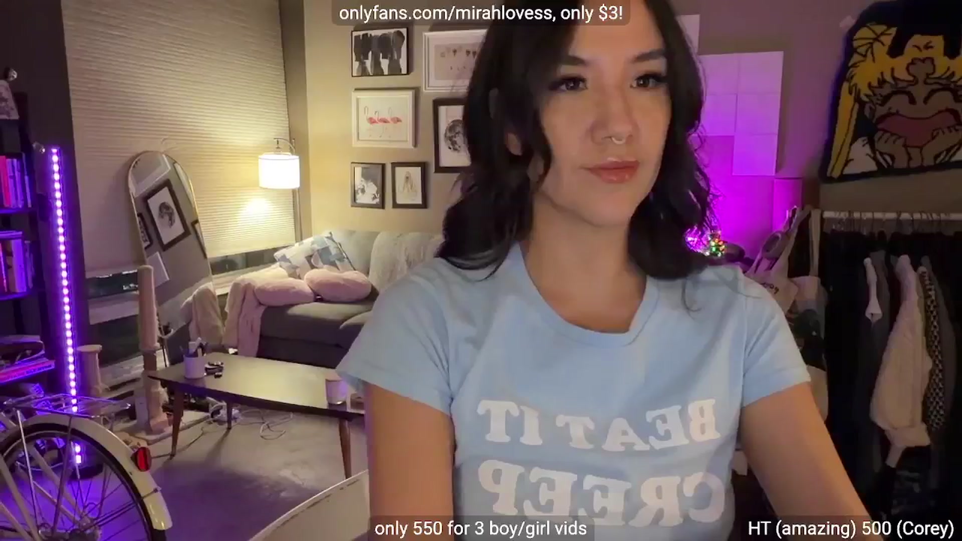 Gallery image thumbnail from Mirah's myfreecams stream on, 01/12/2026, 03:32 image 13 of 20