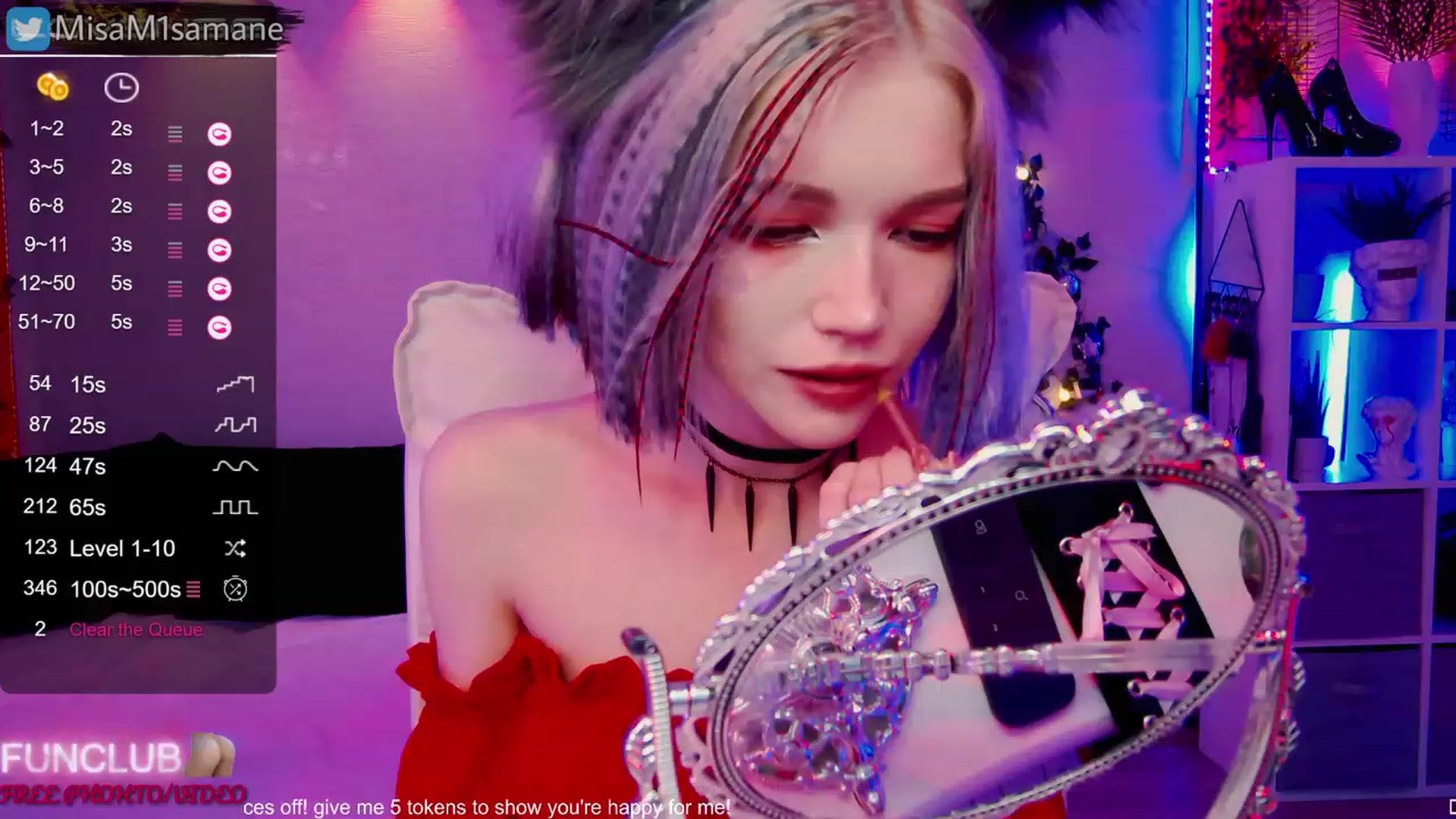 Gallery image thumbnail from MisaMisaAmane's myfreecams stream on, 12/23/2022, 22:07 image 16 of 20