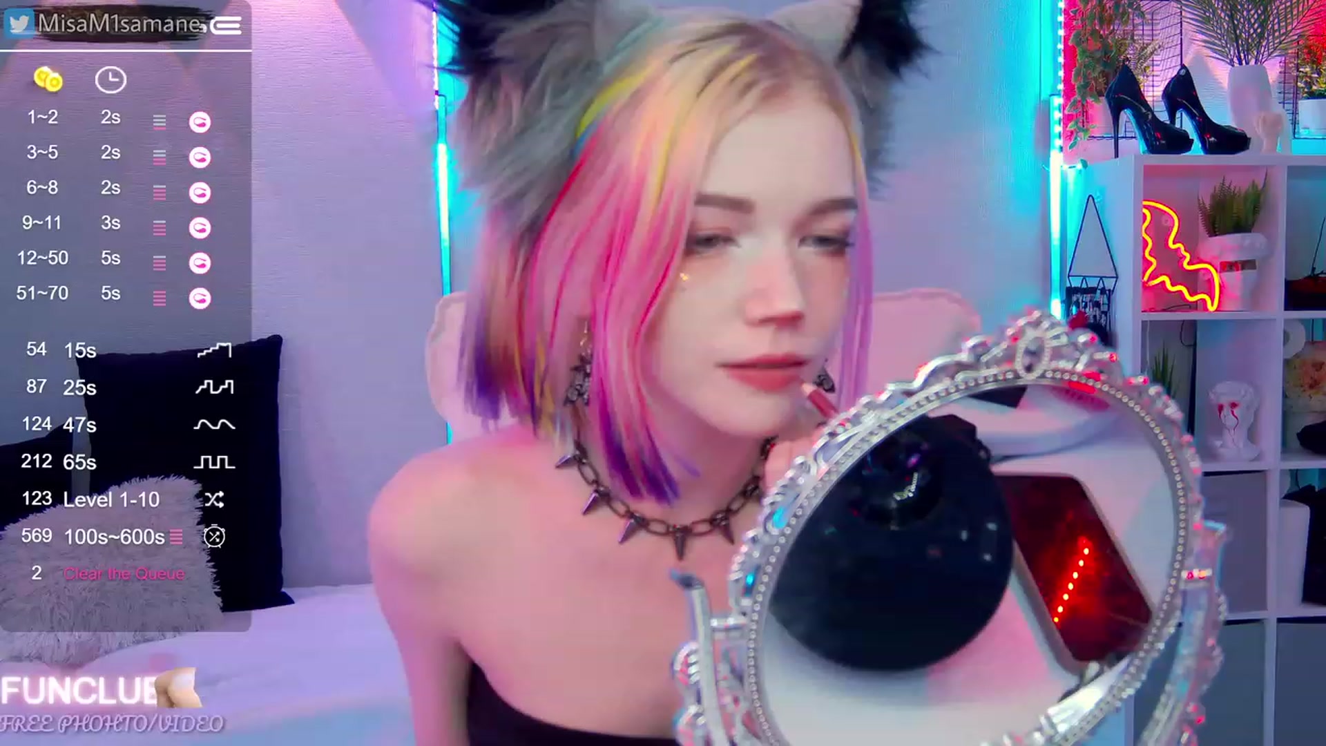 Gallery image thumbnail from MisaMisaAmane's myfreecams stream on, 02/06/2023, 20:06 image 1 of 20