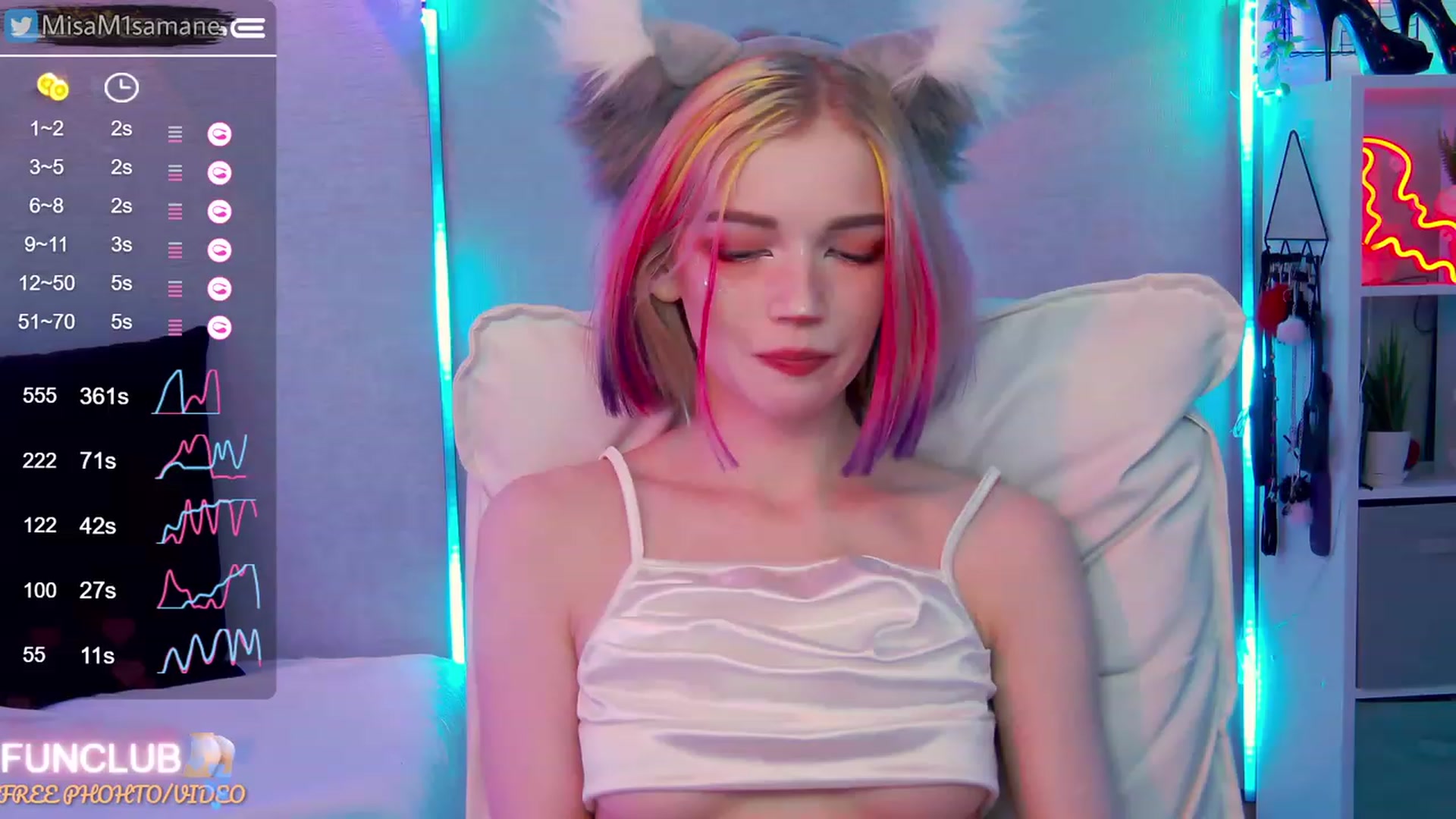Gallery image thumbnail from MisaMisaAmane's myfreecams stream on, 02/10/2023, 16:24 image 3 of 20