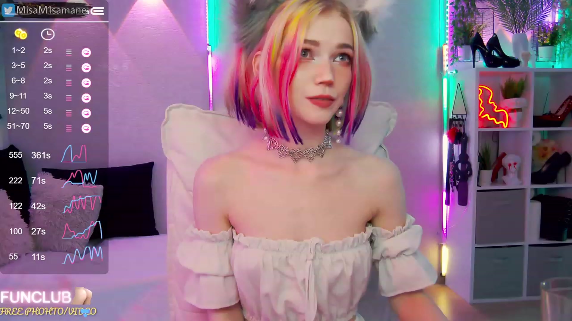 Gallery image thumbnail from MisaMisaAmane's myfreecams stream on, 02/19/2023, 17:36 image 14 of 20
