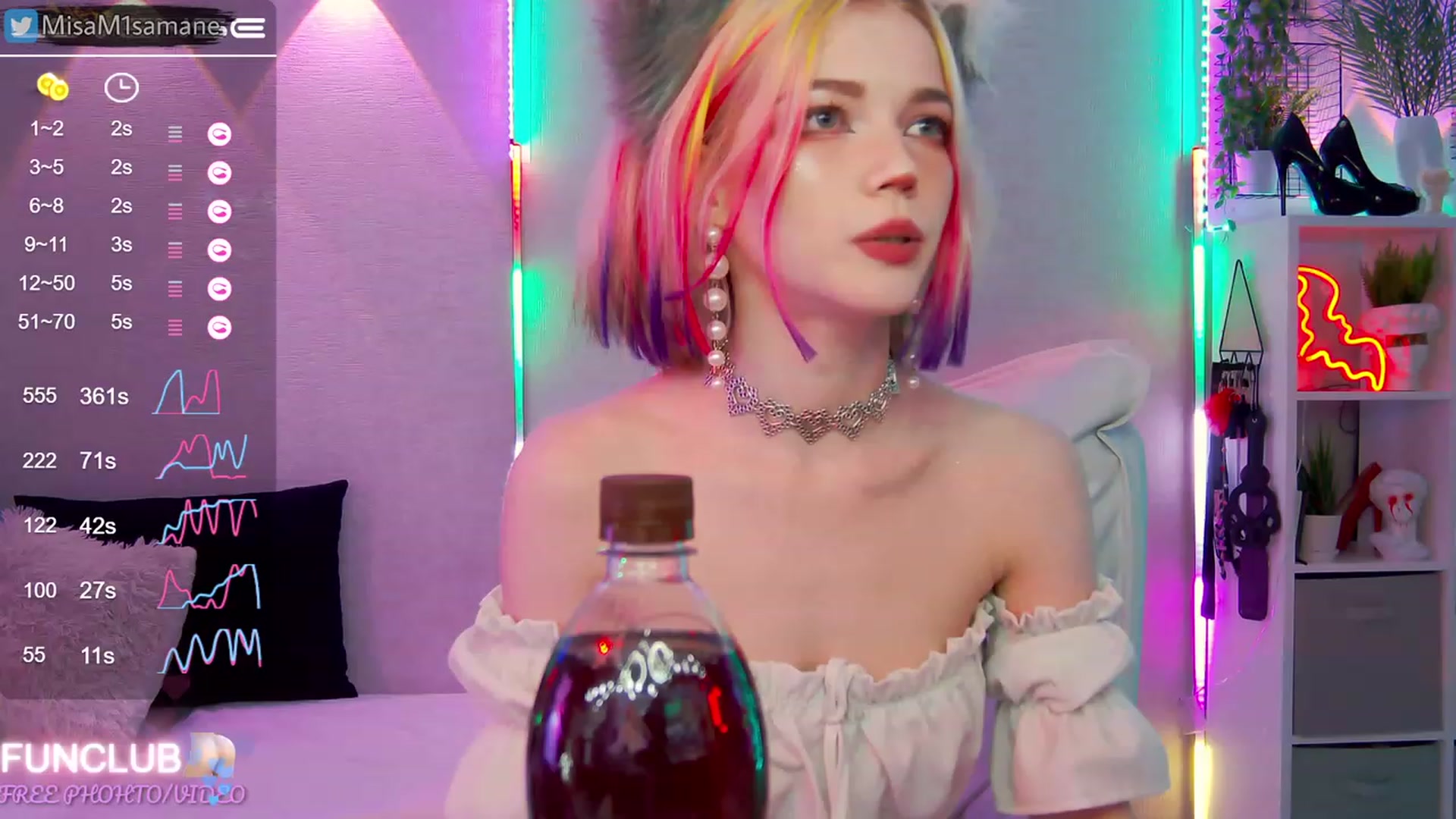 Gallery image thumbnail from MisaMisaAmane's myfreecams stream on, 02/19/2023, 17:36 image 8 of 20