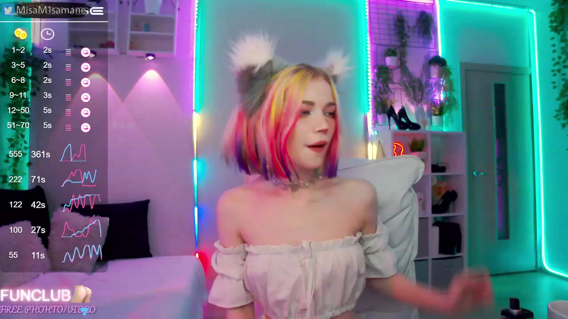 Gallery image thumbnail from MisaMisaAmane's myfreecams stream on, 02/19/2023, 17:36 image 10 of 20