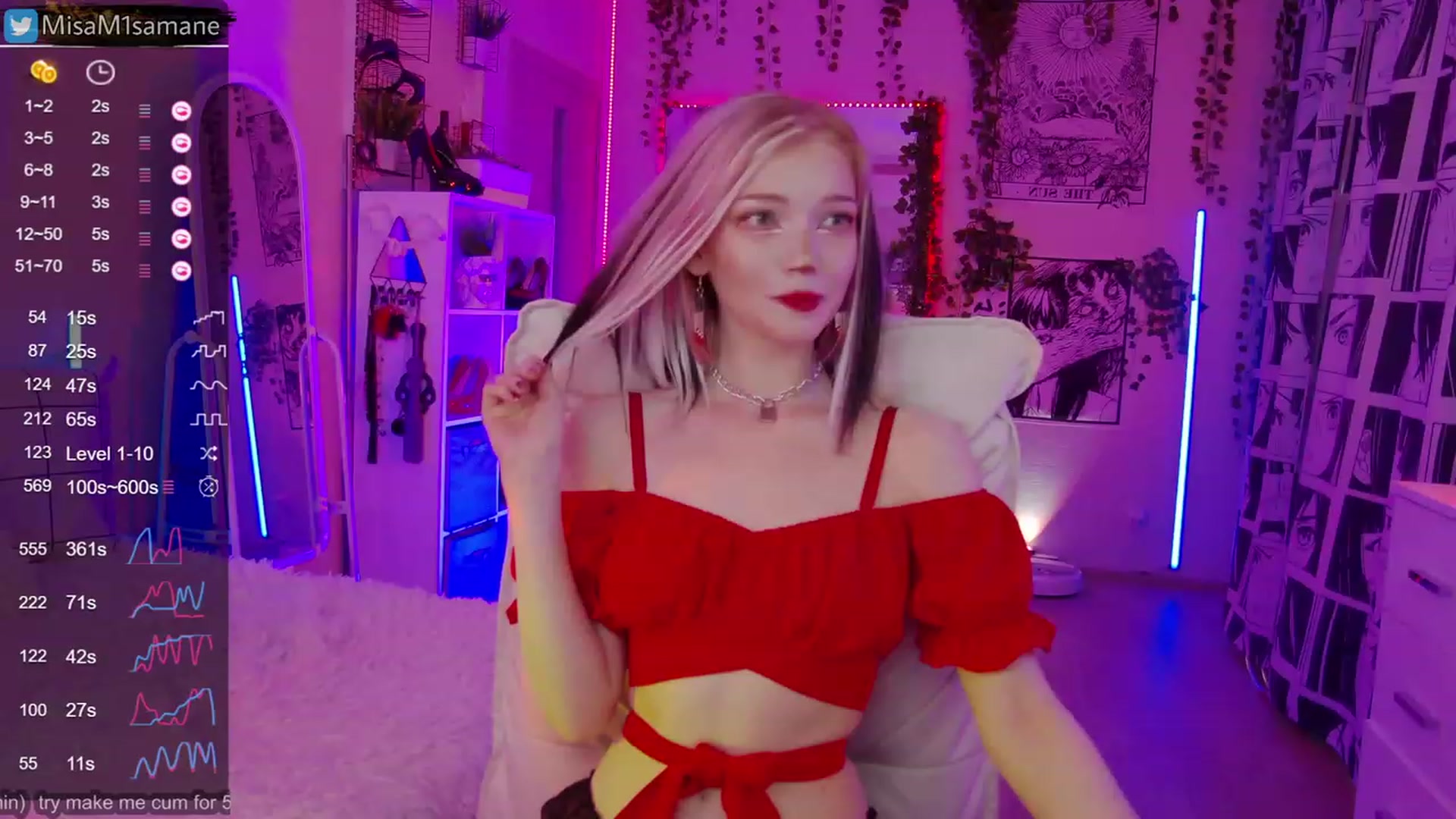 Gallery image thumbnail from MisaMisaAmane's myfreecams stream on, 06/19/2023, 15:35 image 19 of 20