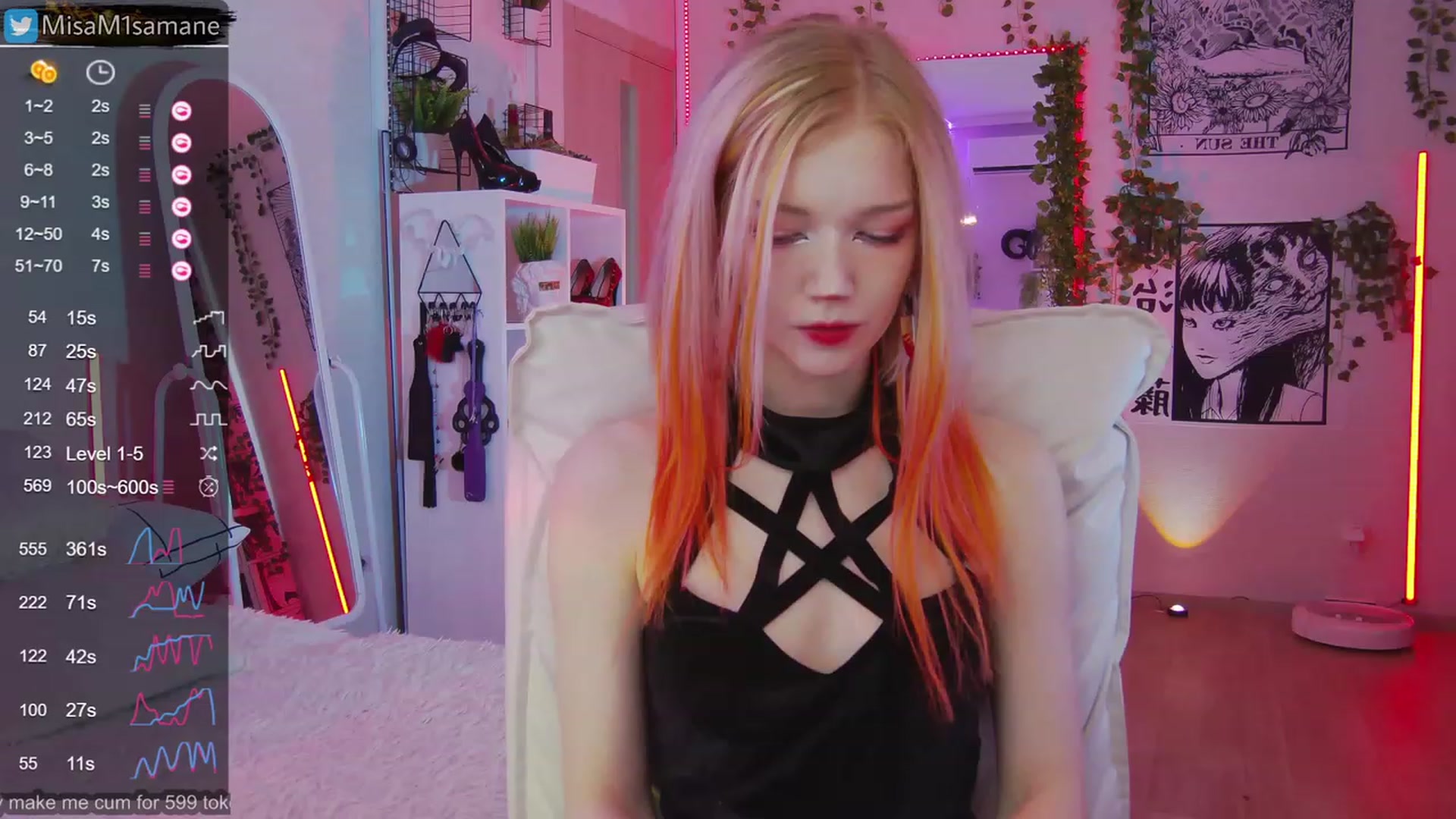 Gallery image thumbnail from MisaMisaAmane's myfreecams stream on, 07/04/2023, 14:44 image 18 of 20