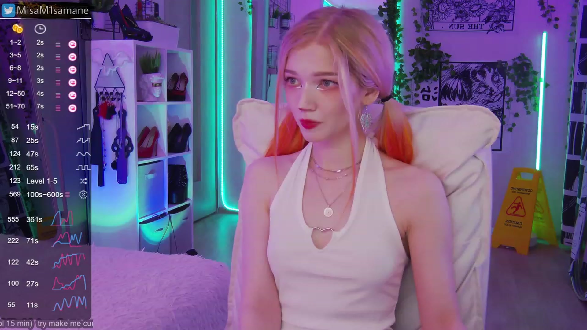 Gallery image thumbnail from MisaMisaAmane's myfreecams stream on, 07/14/2023, 13:17 image 2 of 20