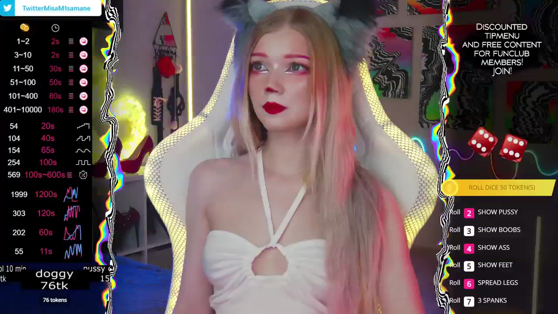 Gallery image thumbnail from MisaMisaAmane's myfreecams stream on, 02/28/2024, 15:44 image 6 of 20