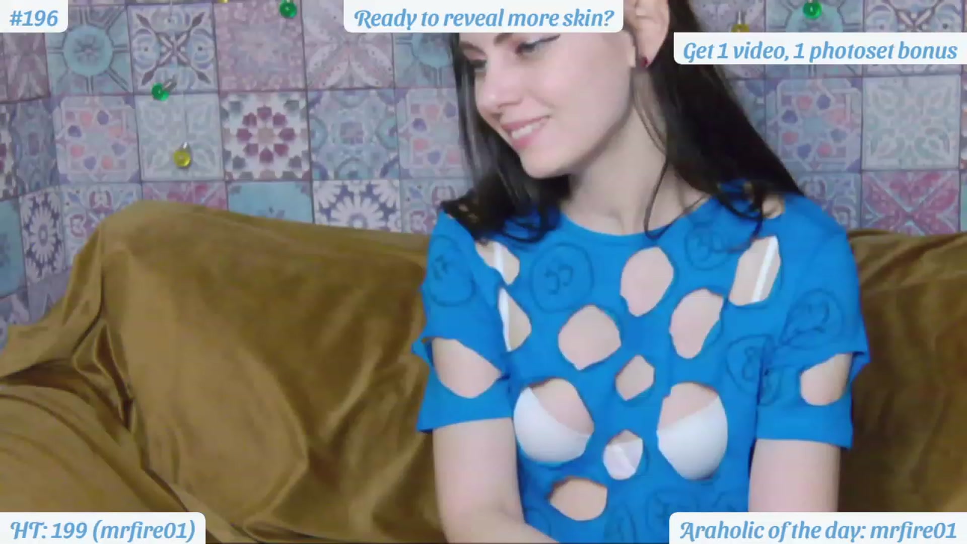 Gallery image thumbnail from MissAracely's myfreecams stream on, 03/07/2023, 22:28 image 20 of 20
