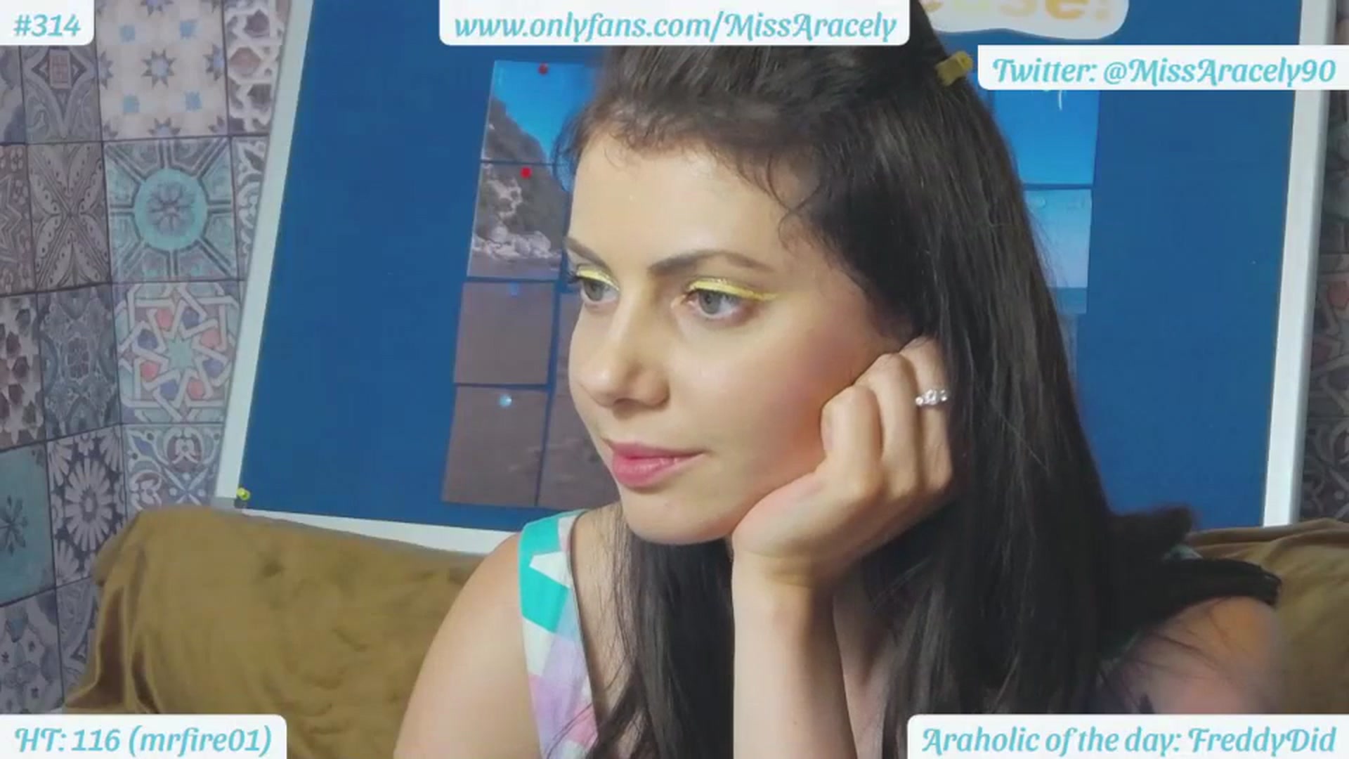 Gallery image thumbnail from MissAracely's myfreecams stream on, 07/19/2023, 18:30 image 2 of 20
