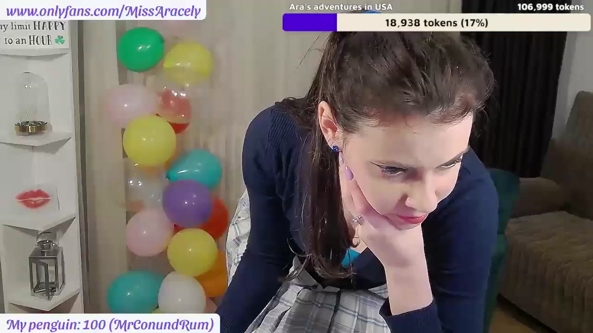 Gallery image thumbnail from MissAracely's myfreecams stream on, 04/21/2024, 22:44 image 12 of 20