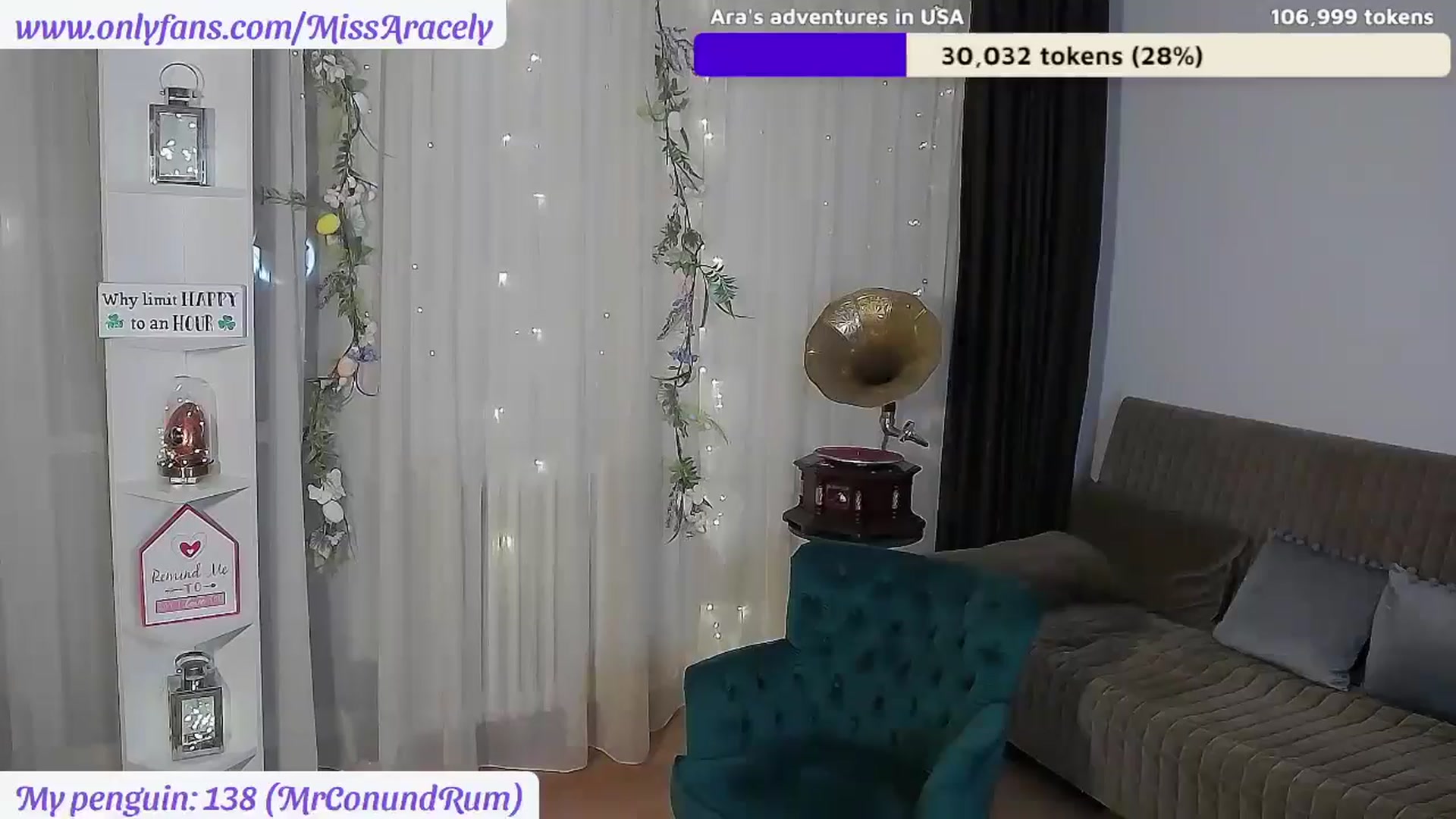 Gallery image thumbnail from MissAracely's myfreecams stream on, 05/04/2024, 21:48 image 20 of 20