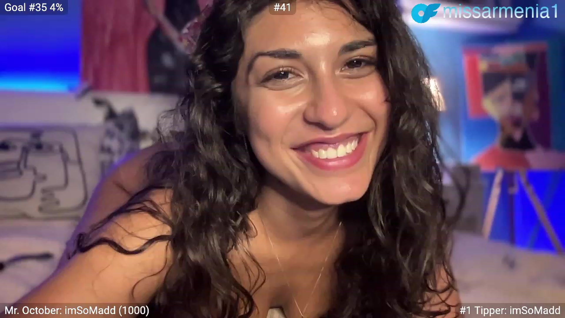 Gallery image thumbnail from MissArmenia's myfreecams stream on, 10/20/2023, 21:12 image 9 of 20