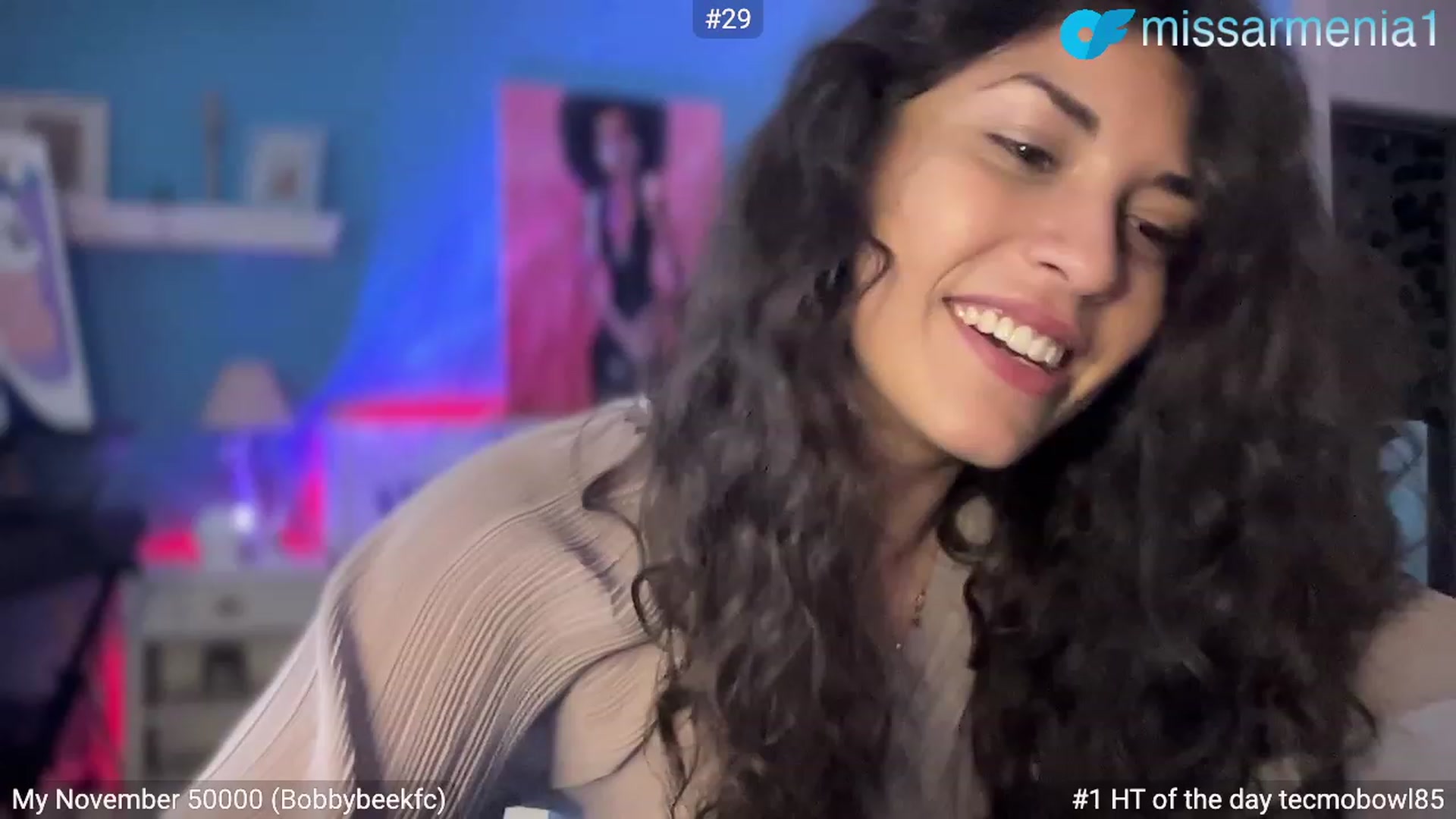 Gallery image thumbnail from MissArmenia's myfreecams stream on, 11/06/2023, 15:04 image 12 of 20