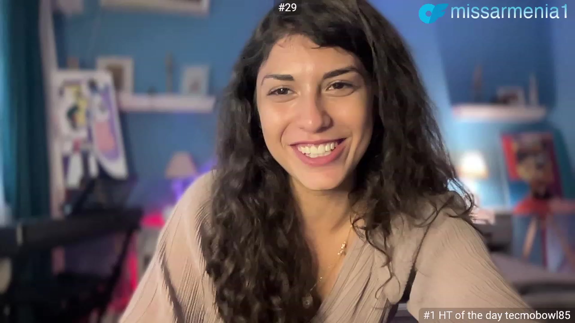 Gallery image thumbnail from MissArmenia's myfreecams stream on, 11/06/2023, 15:04 image 16 of 20