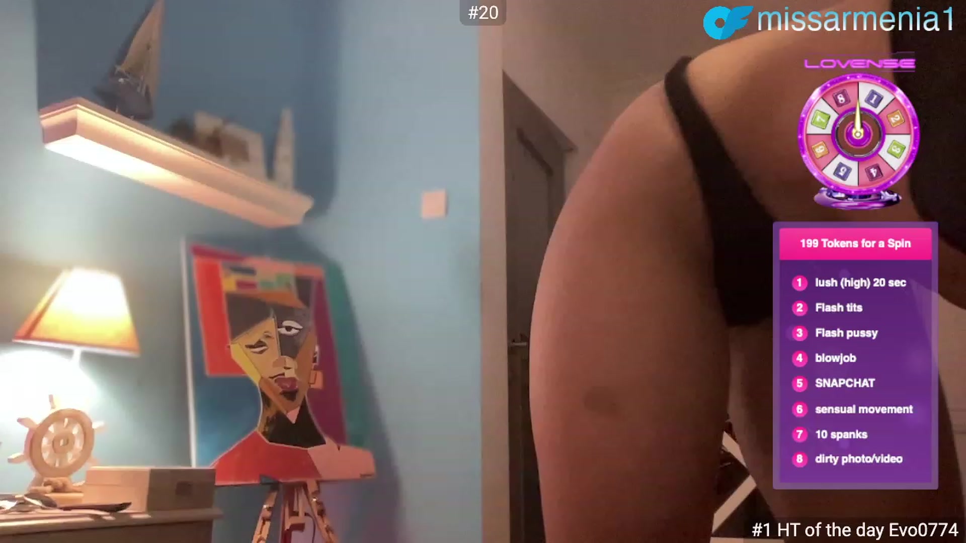 Gallery image thumbnail from MissArmenia's myfreecams stream on, 11/06/2023, 22:50 image 1 of 20