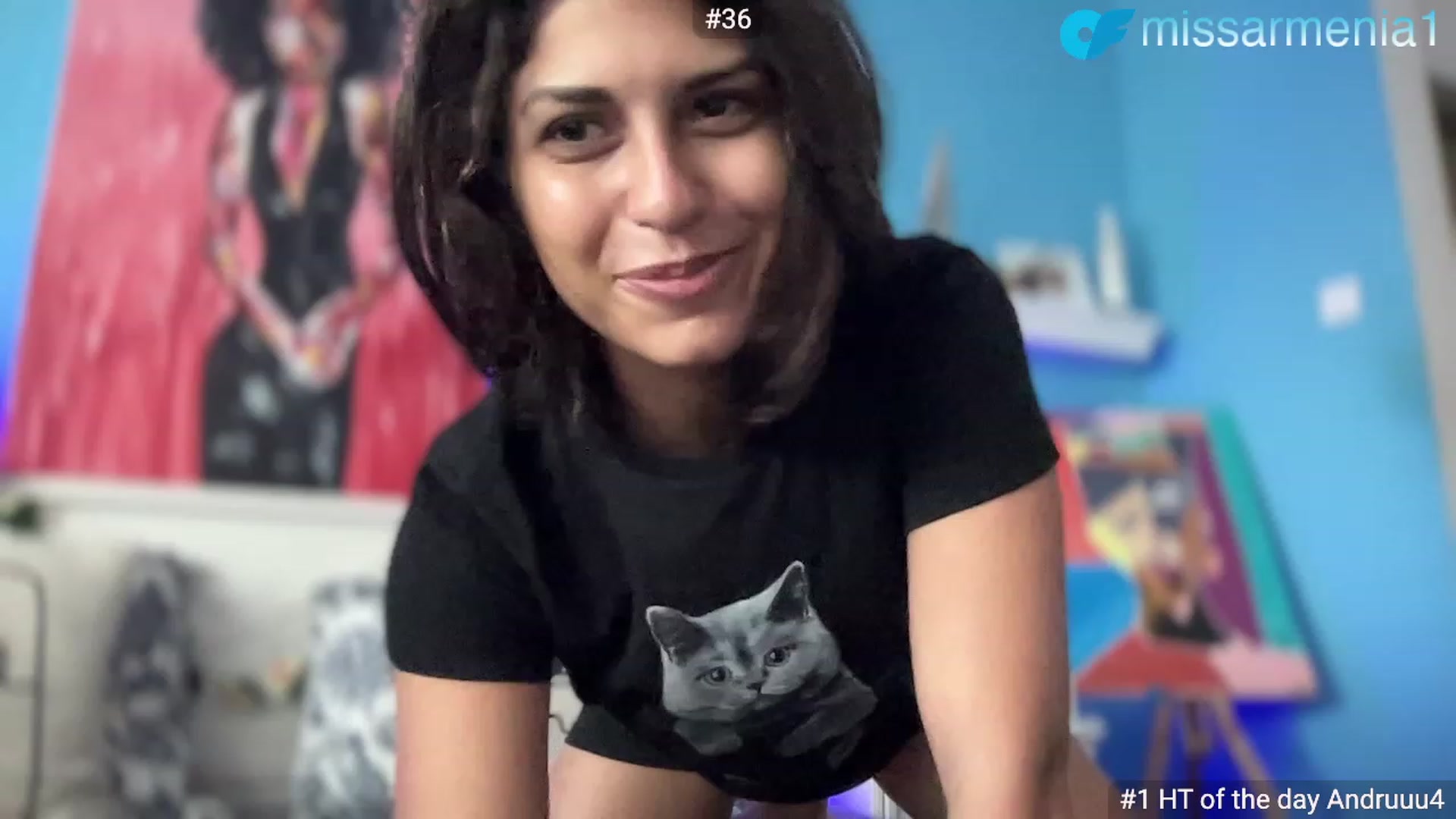 Gallery image thumbnail from MissArmenia's myfreecams stream on, 11/10/2023, 11:46 image 16 of 20