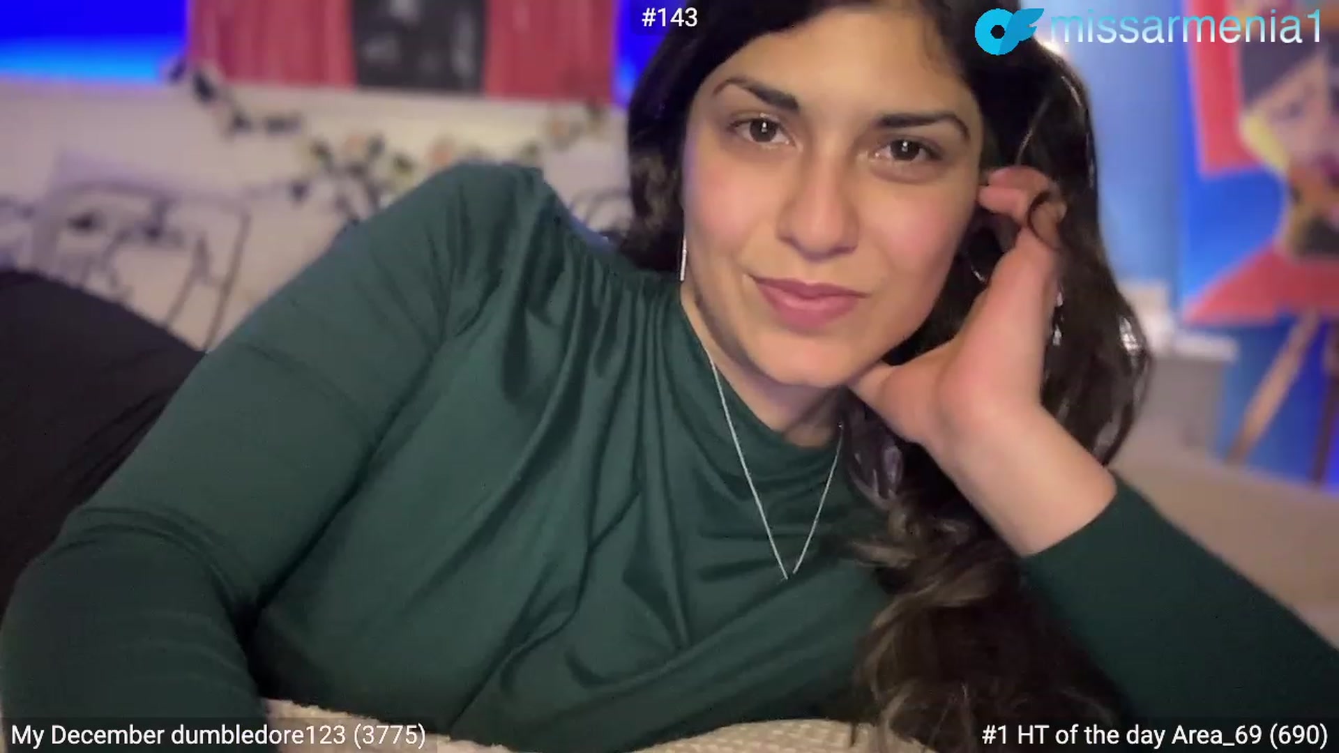 Gallery image thumbnail from MissArmenia's myfreecams stream on, 12/11/2023, 20:14 image 16 of 20