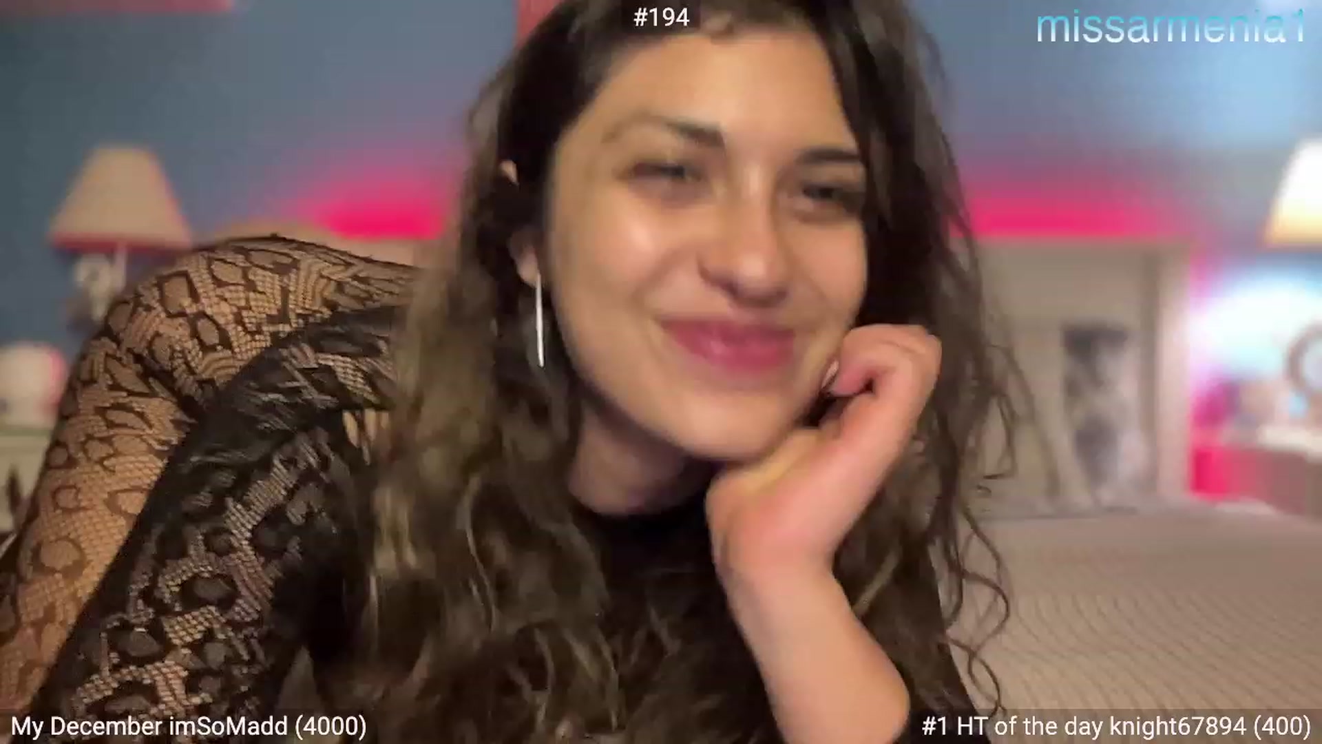 Gallery image thumbnail from MissArmenia's myfreecams stream on, 12/17/2023, 21:23 image 1 of 20