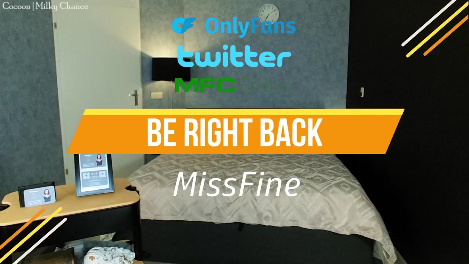 Gallery image thumbnail from MissFine's myfreecams stream on, 10/03/2024, 07:07 image 1 of 20