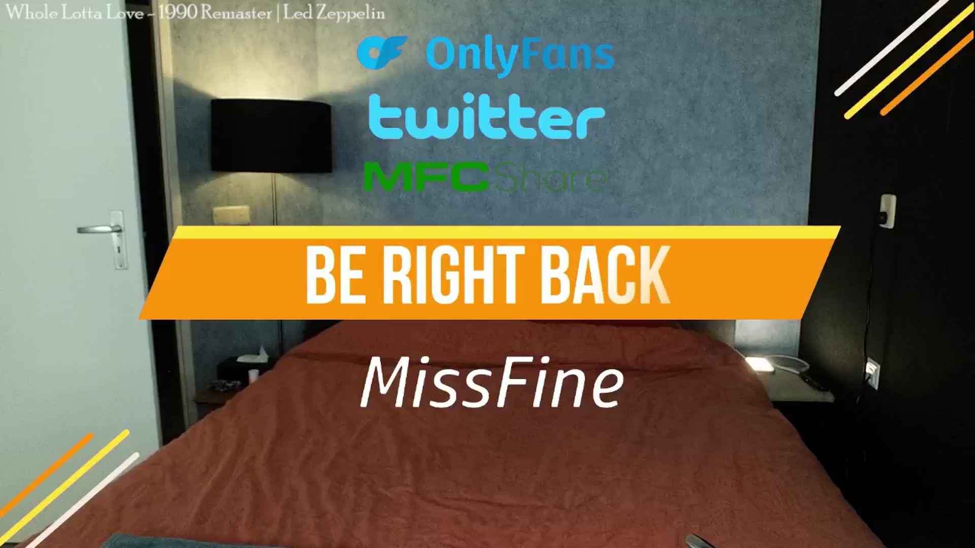 Gallery image thumbnail from MissFine's myfreecams stream on, 10/08/2024, 07:21 image 1 of 20