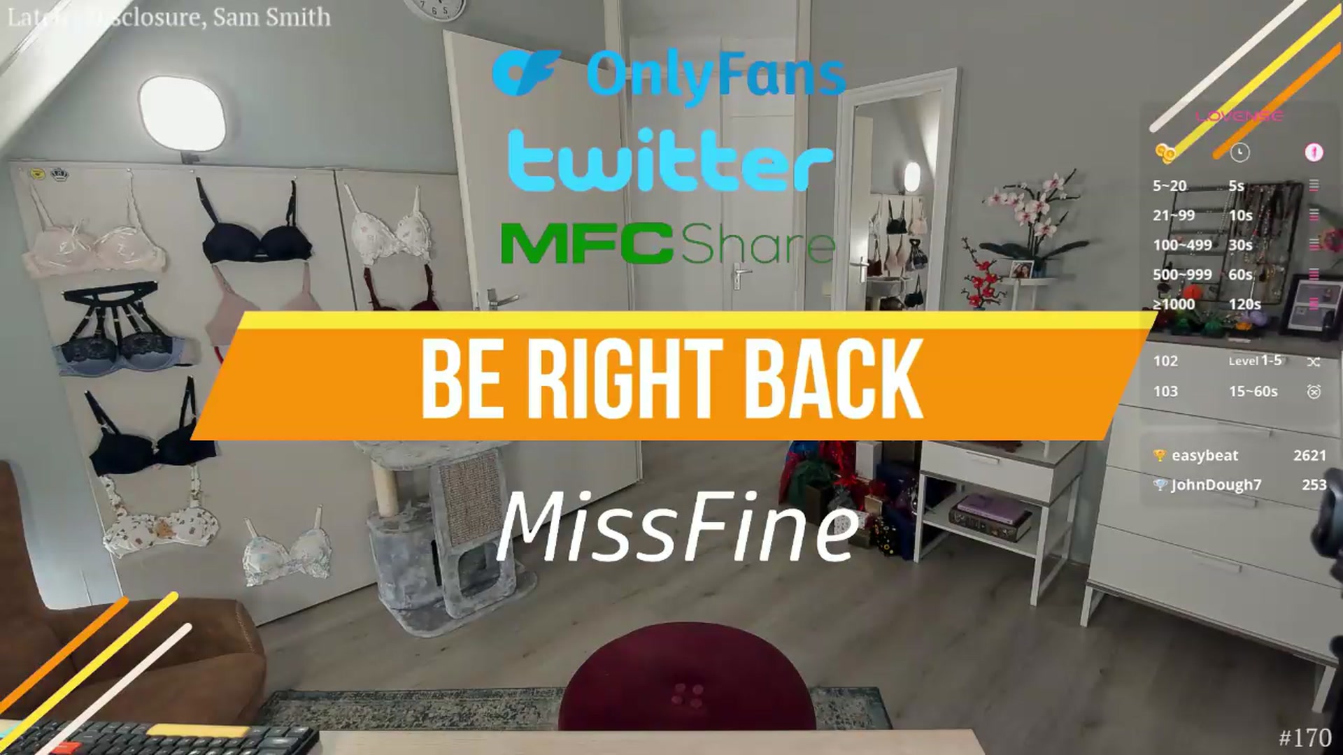 Gallery image thumbnail from MissFine's myfreecams stream on, 08/14/2026, 03:37 image 17 of 20